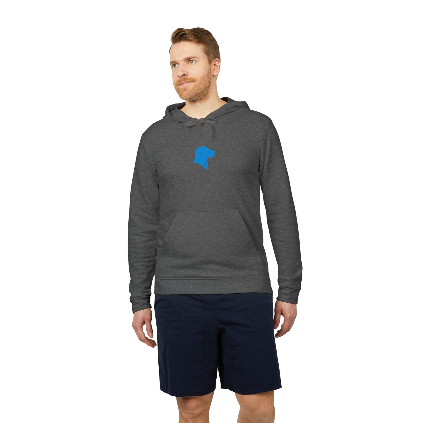 BlueMark Adidas Fleece Sweatshirt (Blue Logo)
