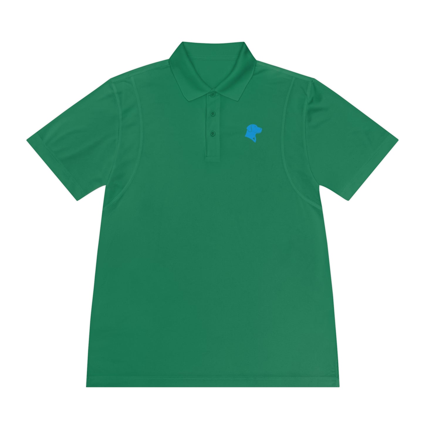 BlueMark Mens Sport Polo Shirt (Blue Logo)