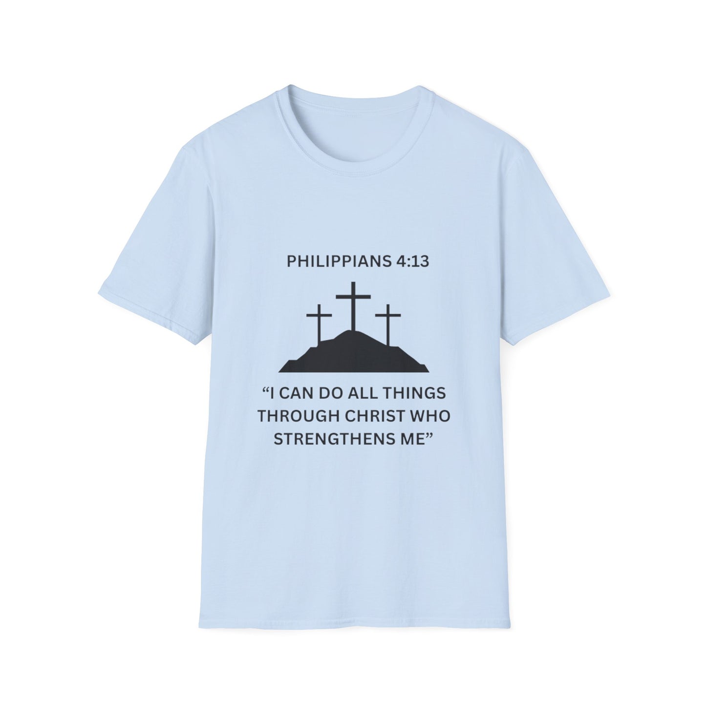 Christian Faith Philippians 4:13 T-Shirt