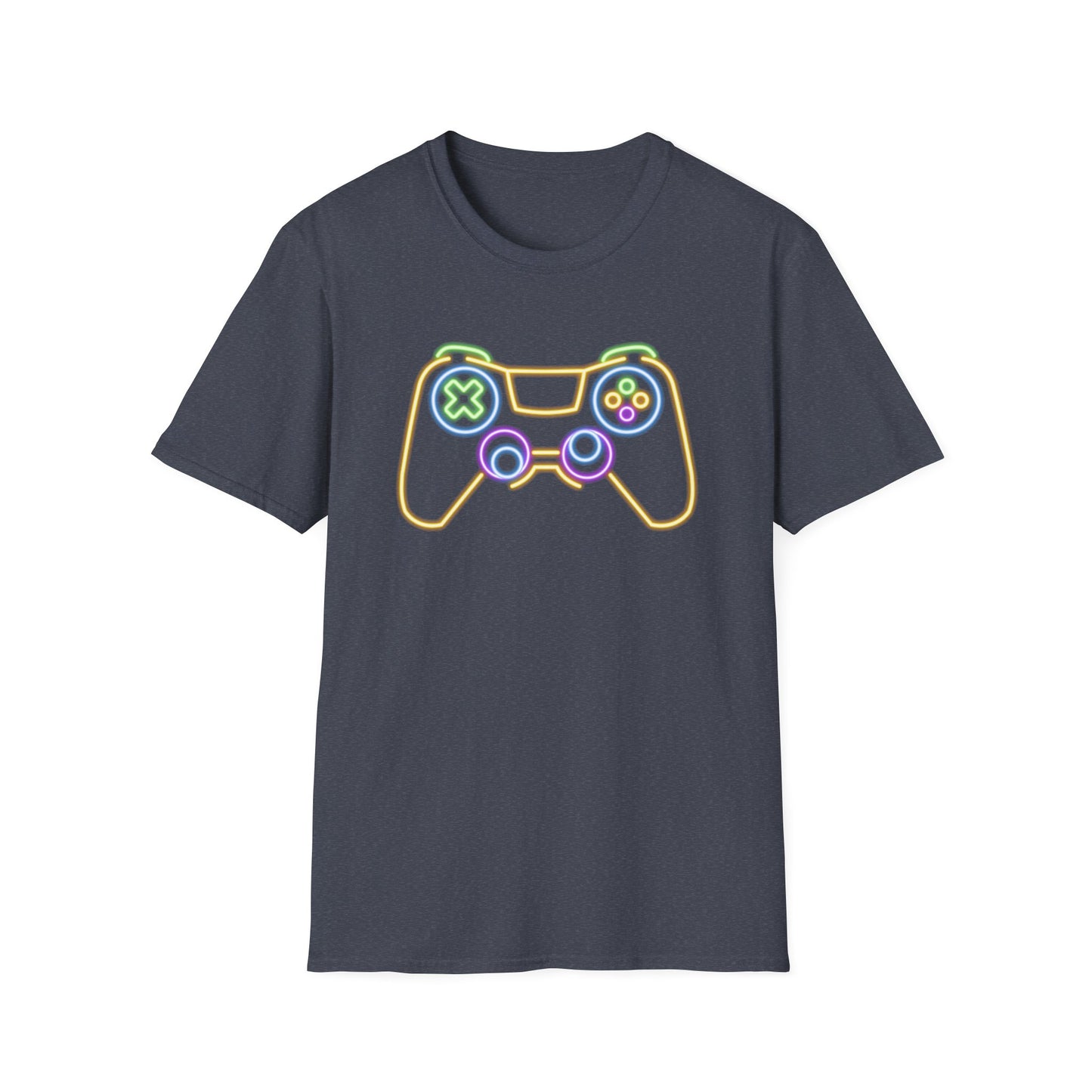 Neon Gaming Controller T-Shirt