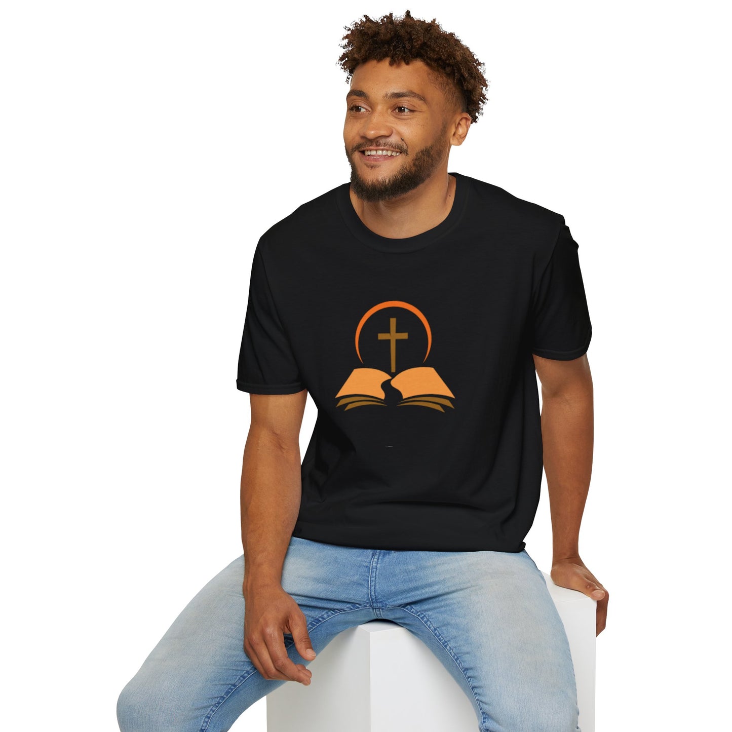 Faith-Inspired Bible Cross T-Shirt