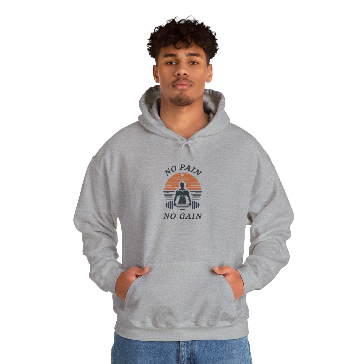 No Pain No Gain Motivational Sweatshirt