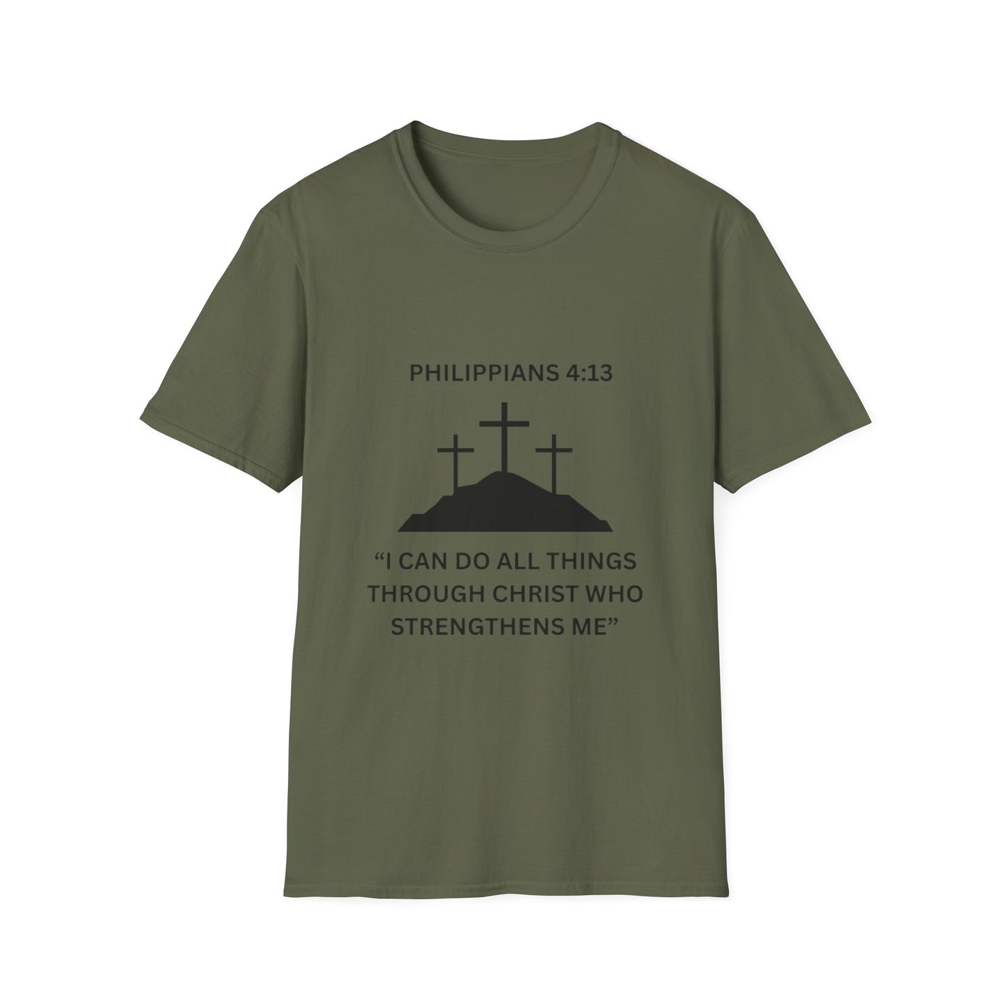 Christian Faith Philippians 4:13 T-Shirt