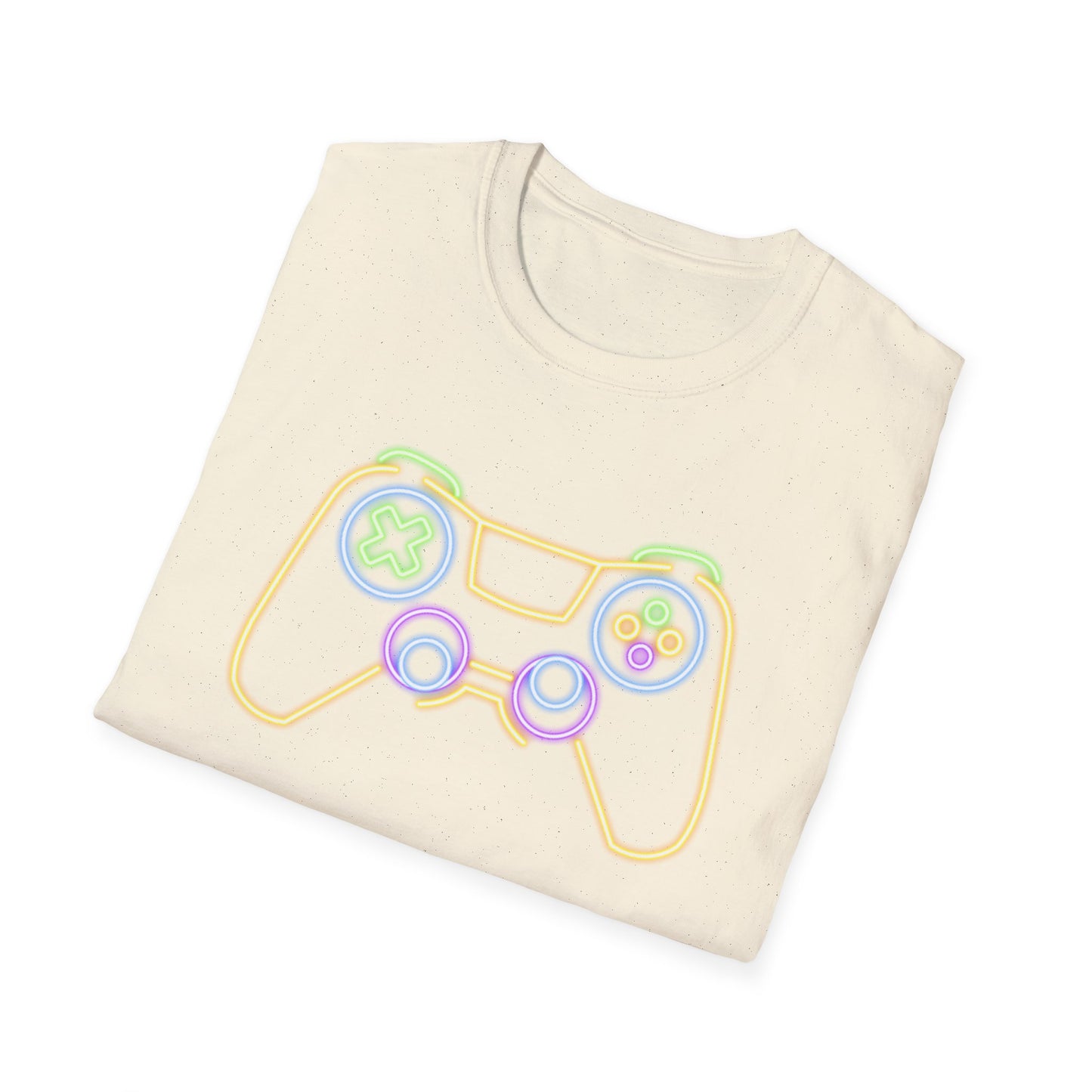 Neon Gaming Controller T-Shirt