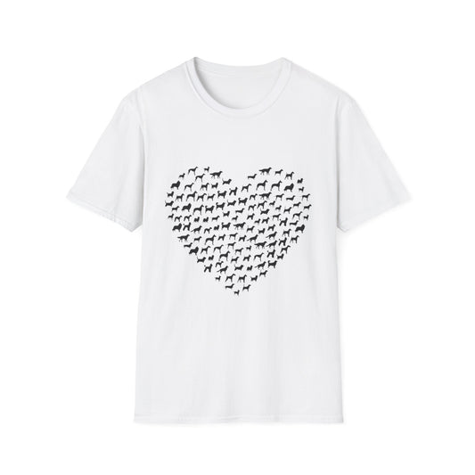 Heart of Dogs - Dog Lover T-Shirt