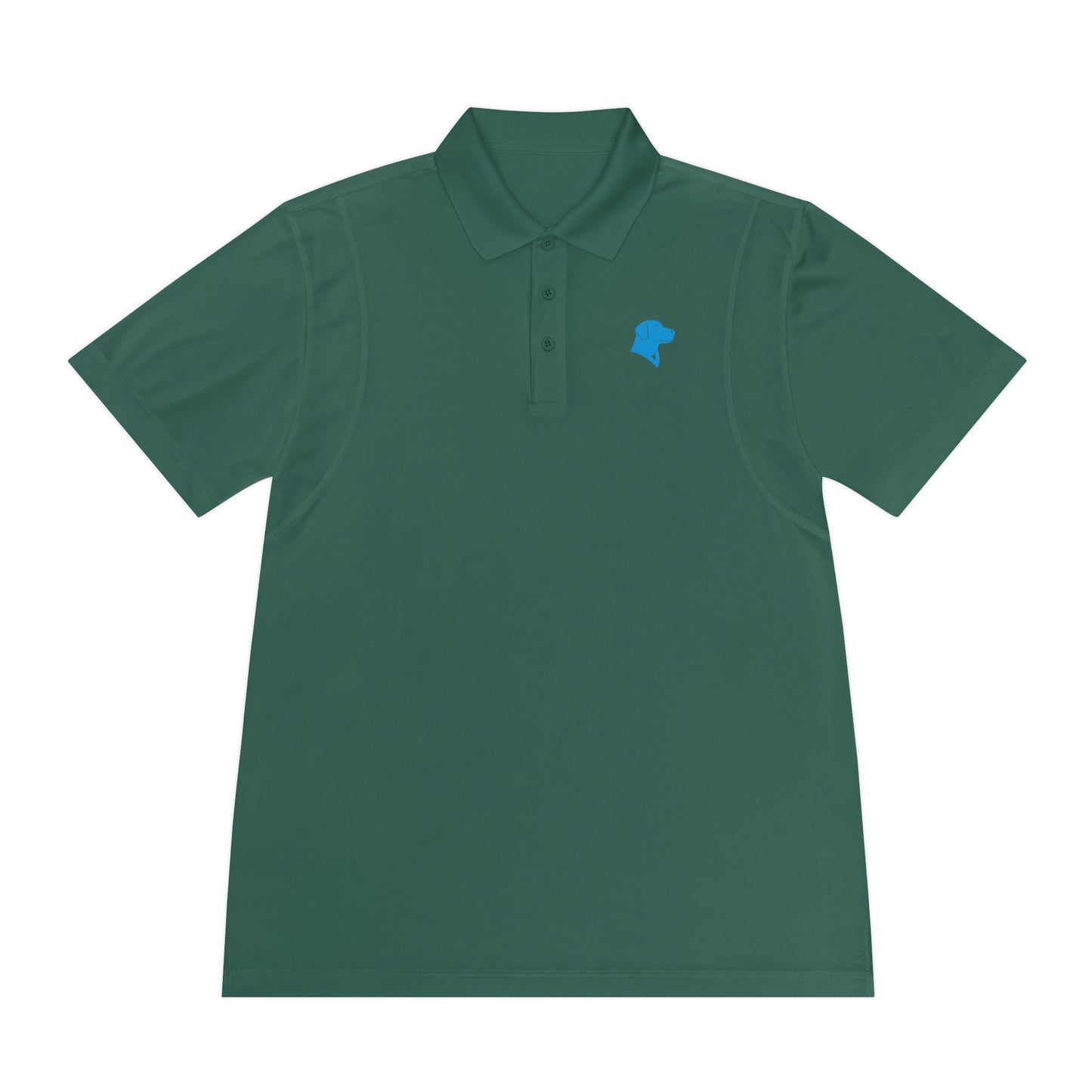 BlueMark Mens Sport Polo Shirt (Blue Logo)