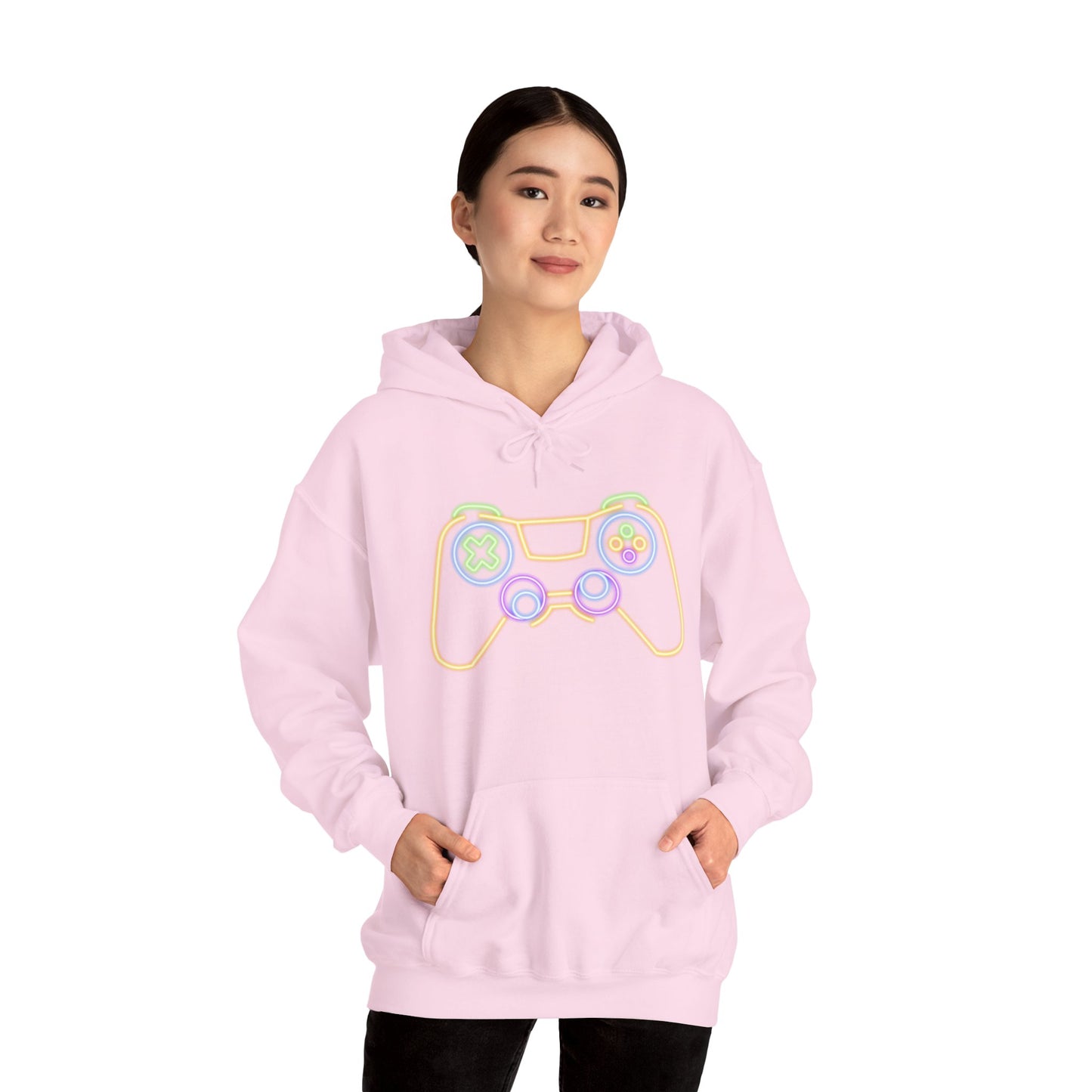 Neon Gaming Controller Sweatshirt
