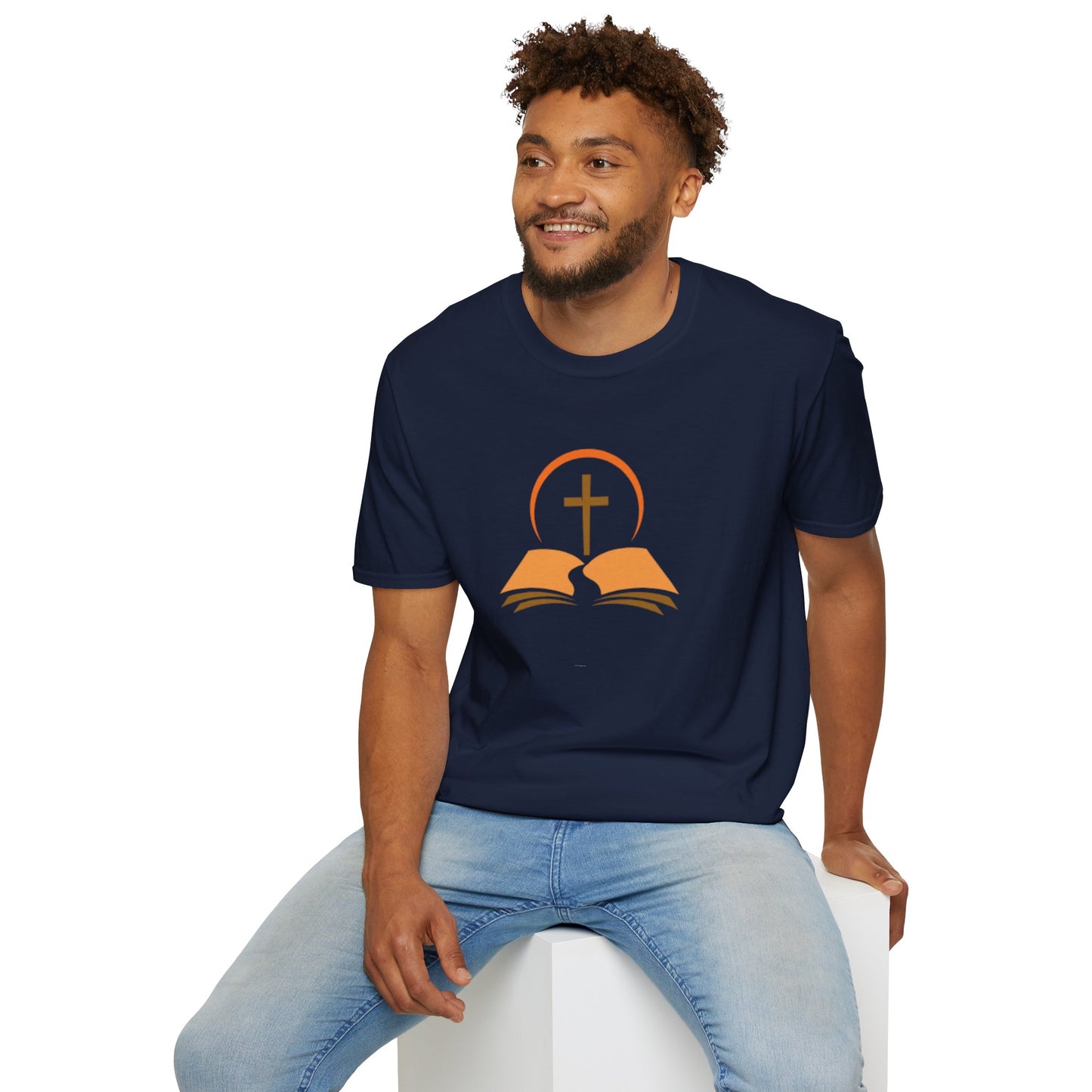 Faith-Inspired Bible Cross T-Shirt