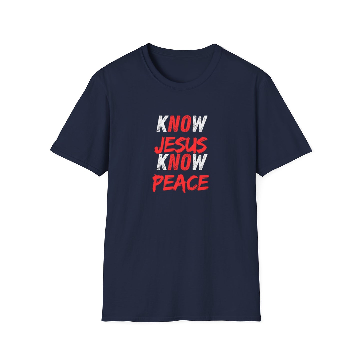 Know Jesus Know Peace Faith T-Shirt