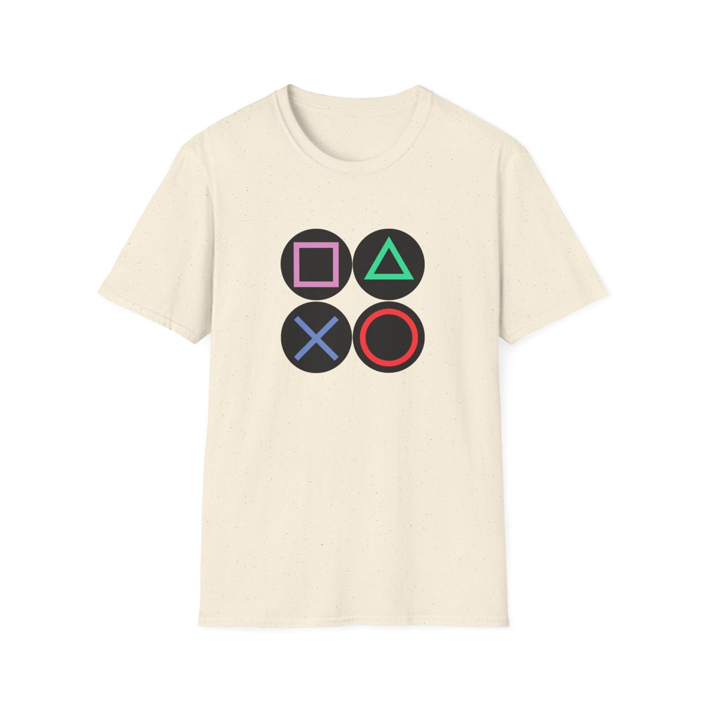 Play Station Buttons Gaming T-Shirt