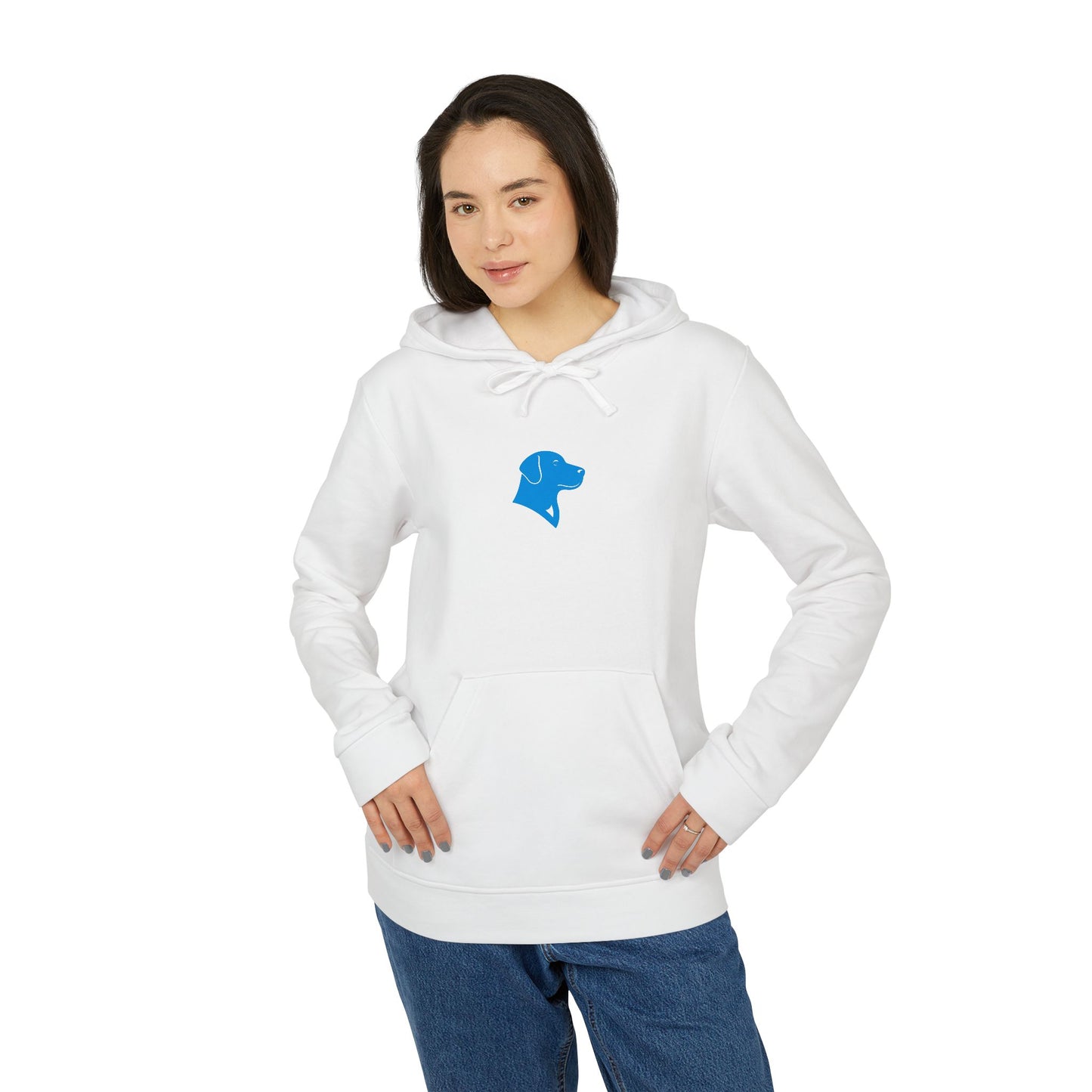 BlueMark Adidas Fleece Sweatshirt (Blue Logo)