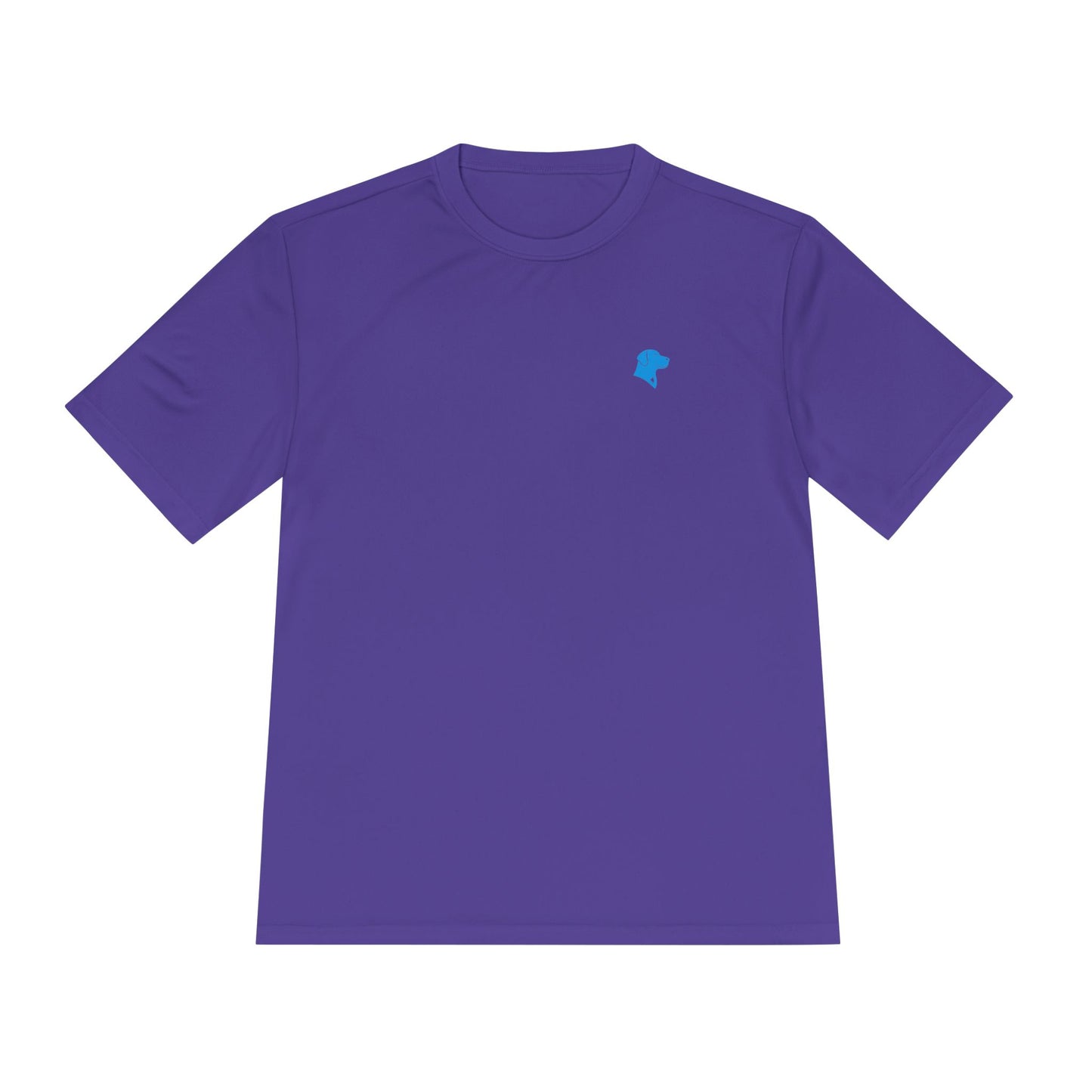 BlueMark Athletic Moisture Wicking T-Shirt (Blue Logo)