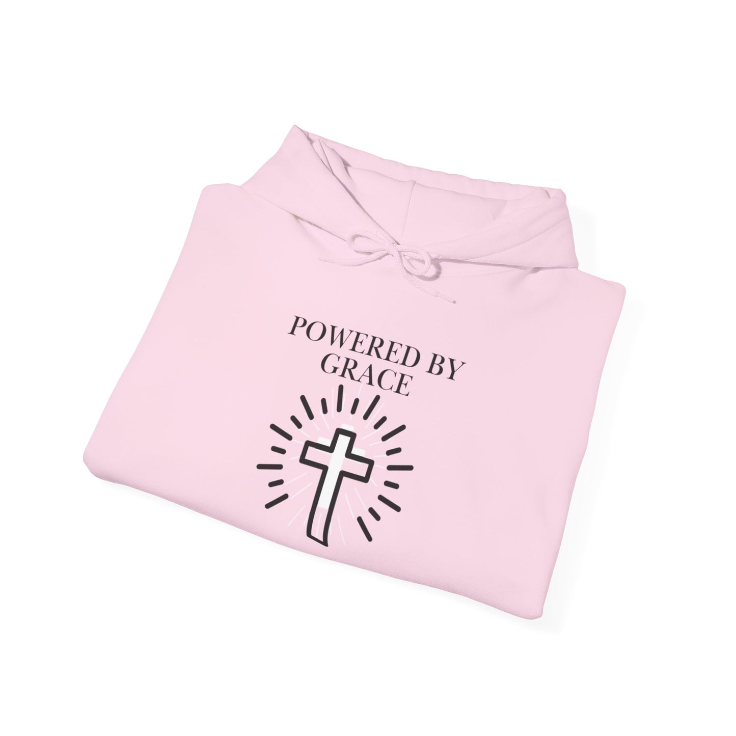 Powered by Grace - Faith Cross Sweatshirt