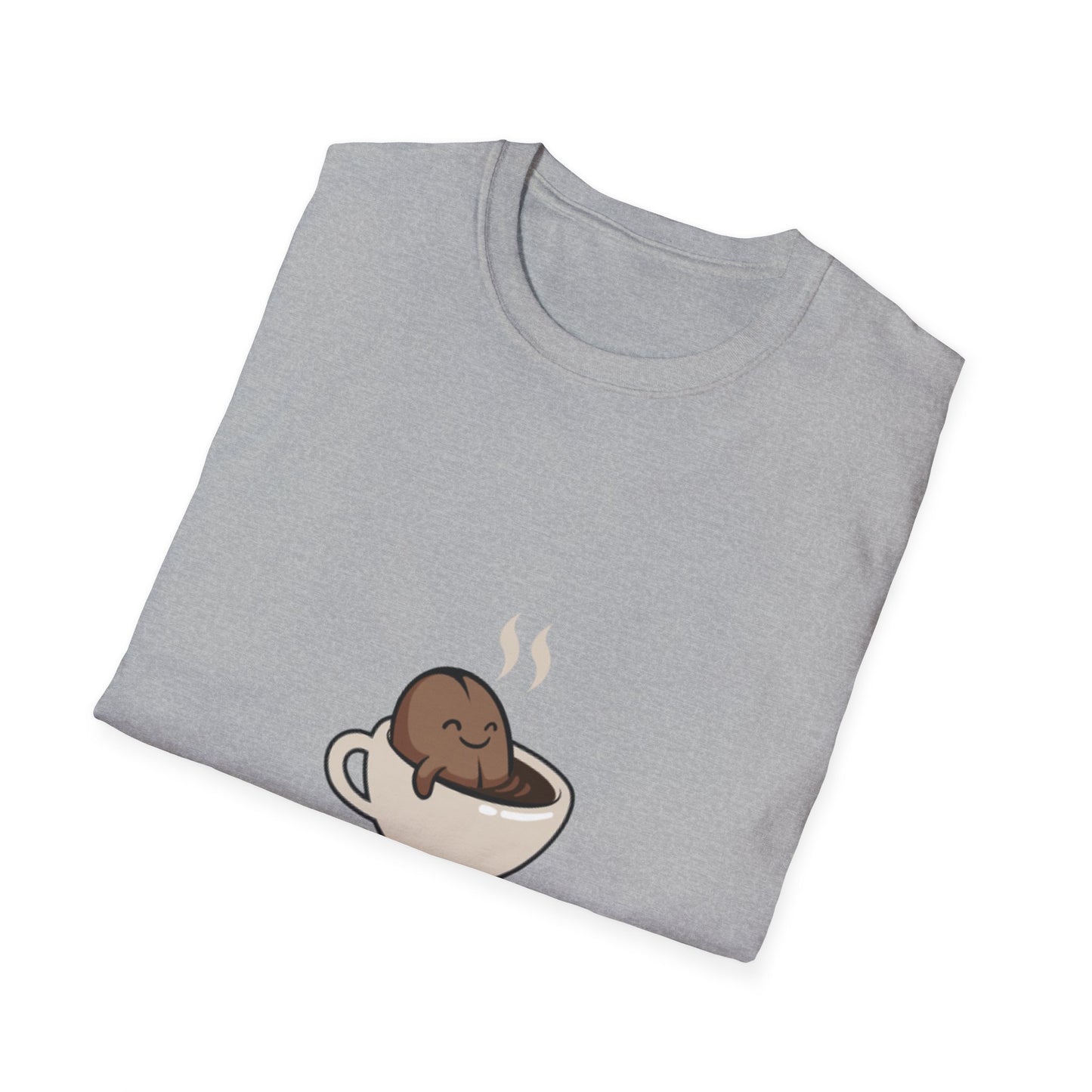 Coffee Time Cute Smiling Cup T-Shirt