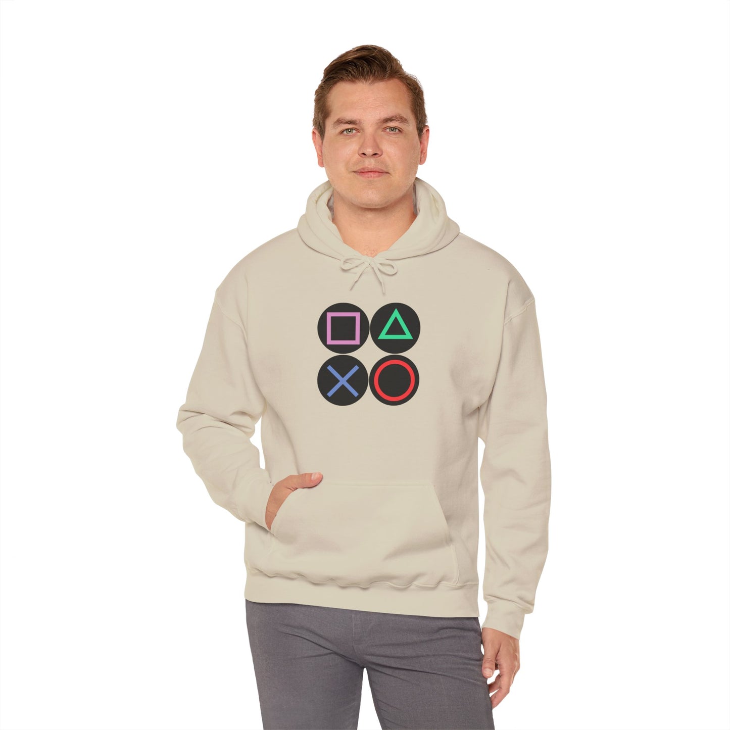 Play Station Gamer Buttons Sweatshirt