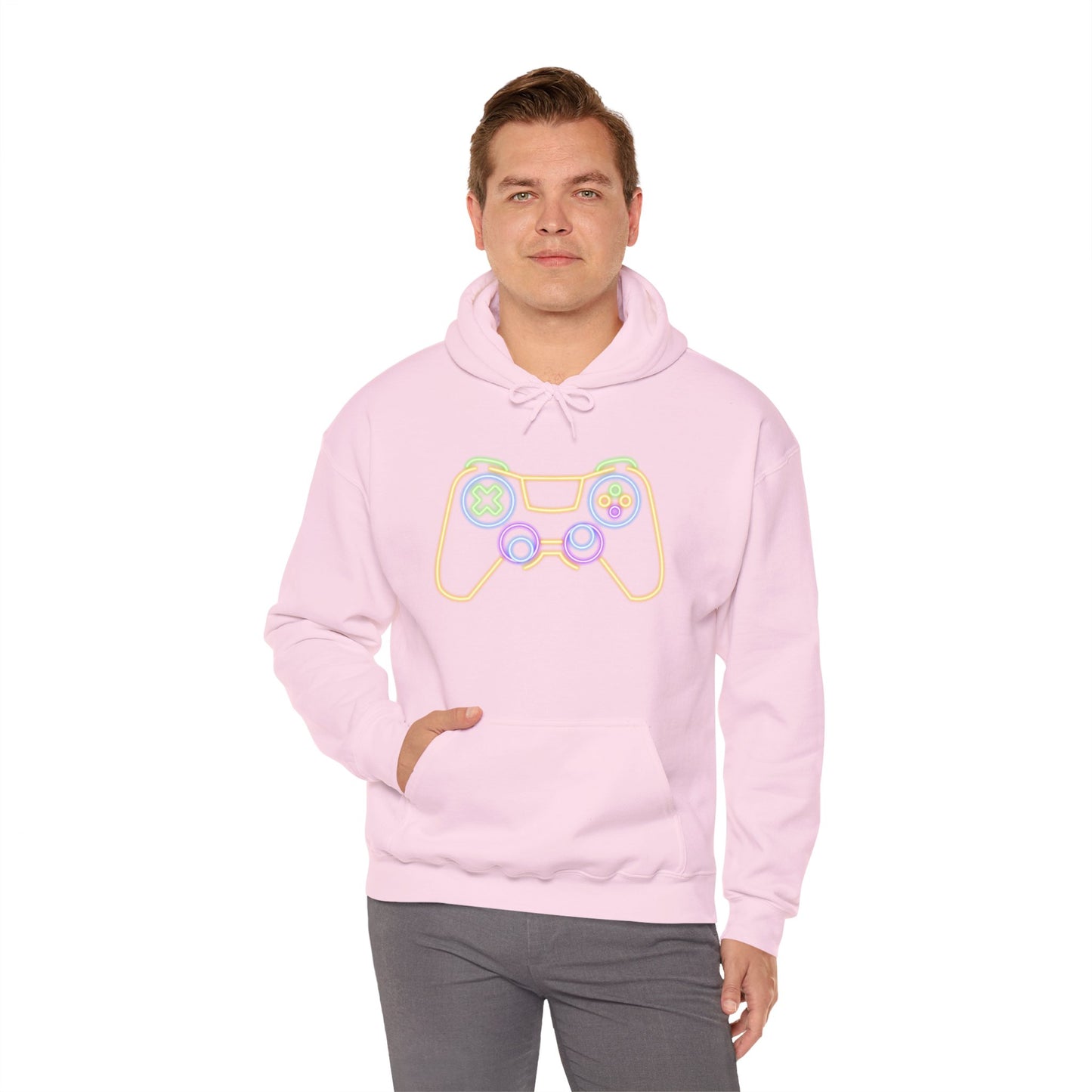 Neon Gaming Controller Sweatshirt