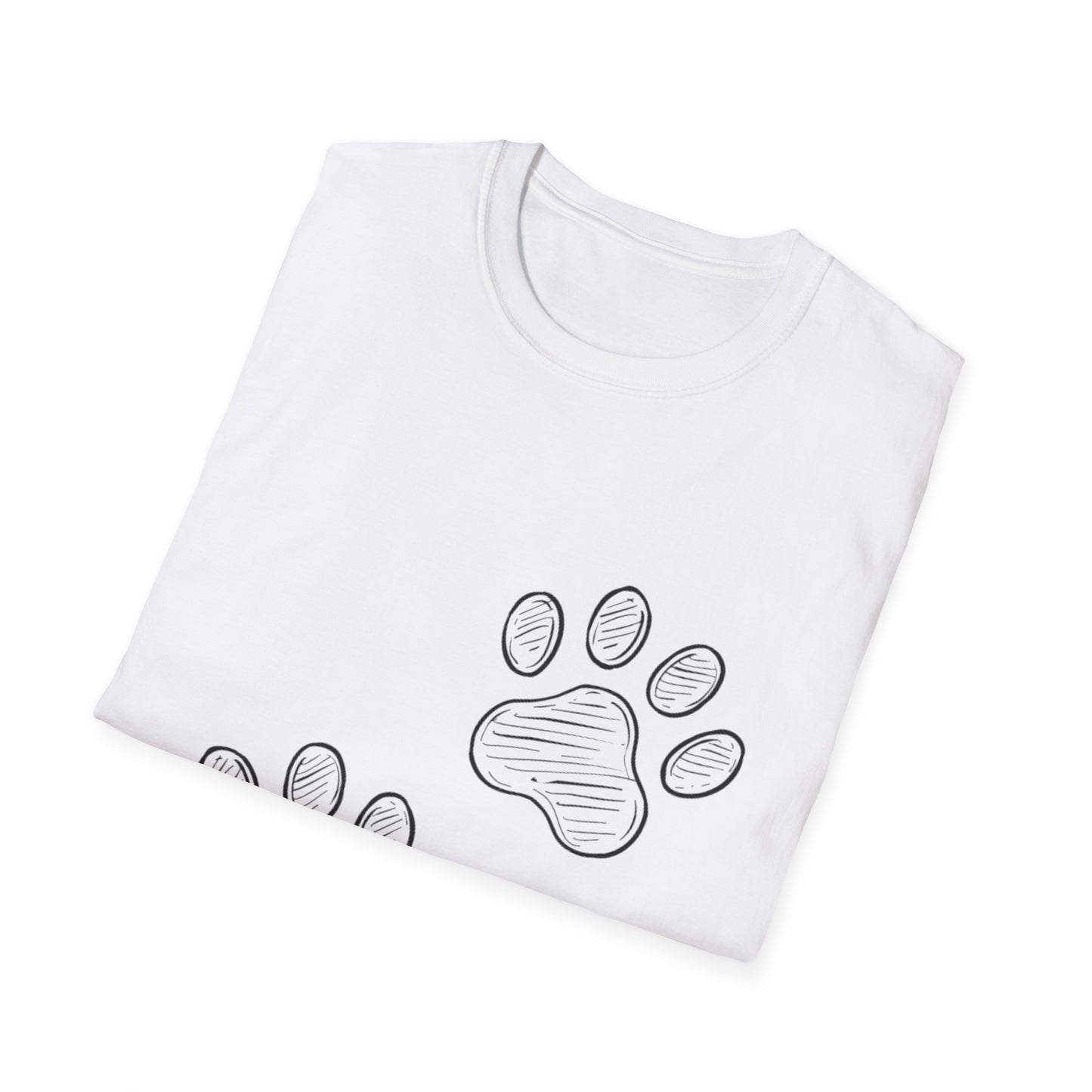 Paw Print Dog Lover T-Shirt
