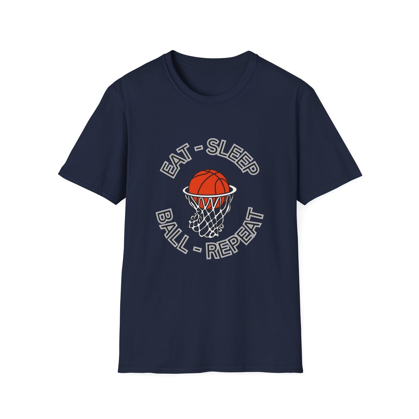 Basketball Eat Sleep Ball Repeat T-Shirt