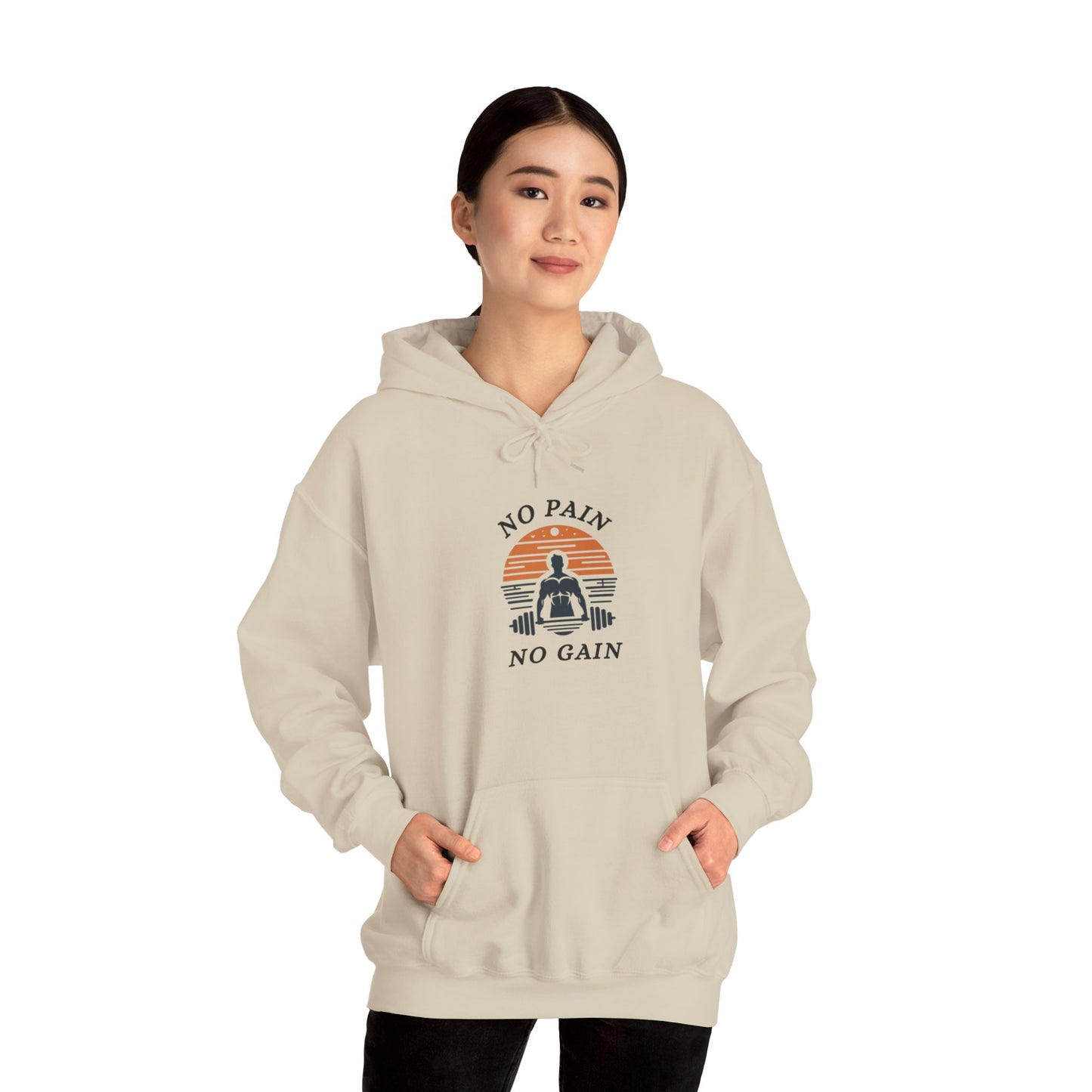 No Pain No Gain Motivational Sweatshirt