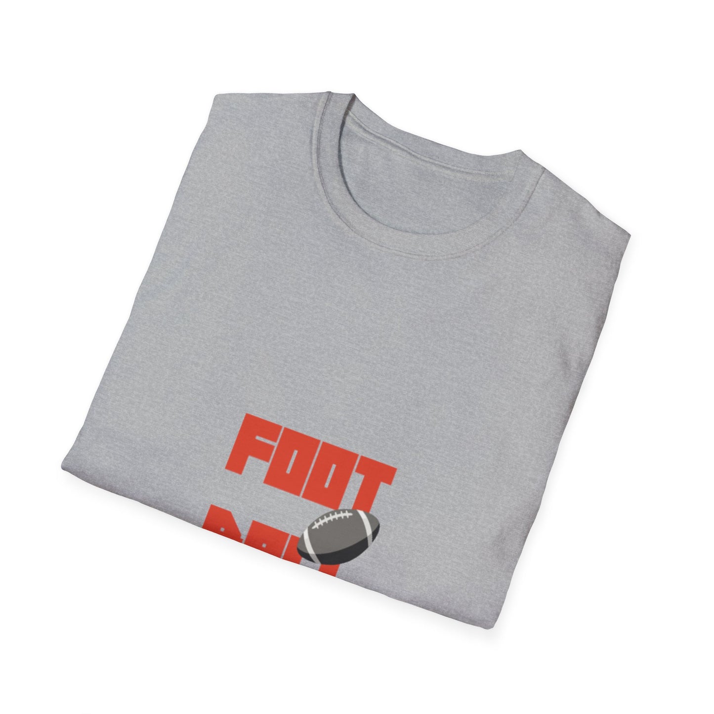 Football Bold Block Lettering T-Shirt