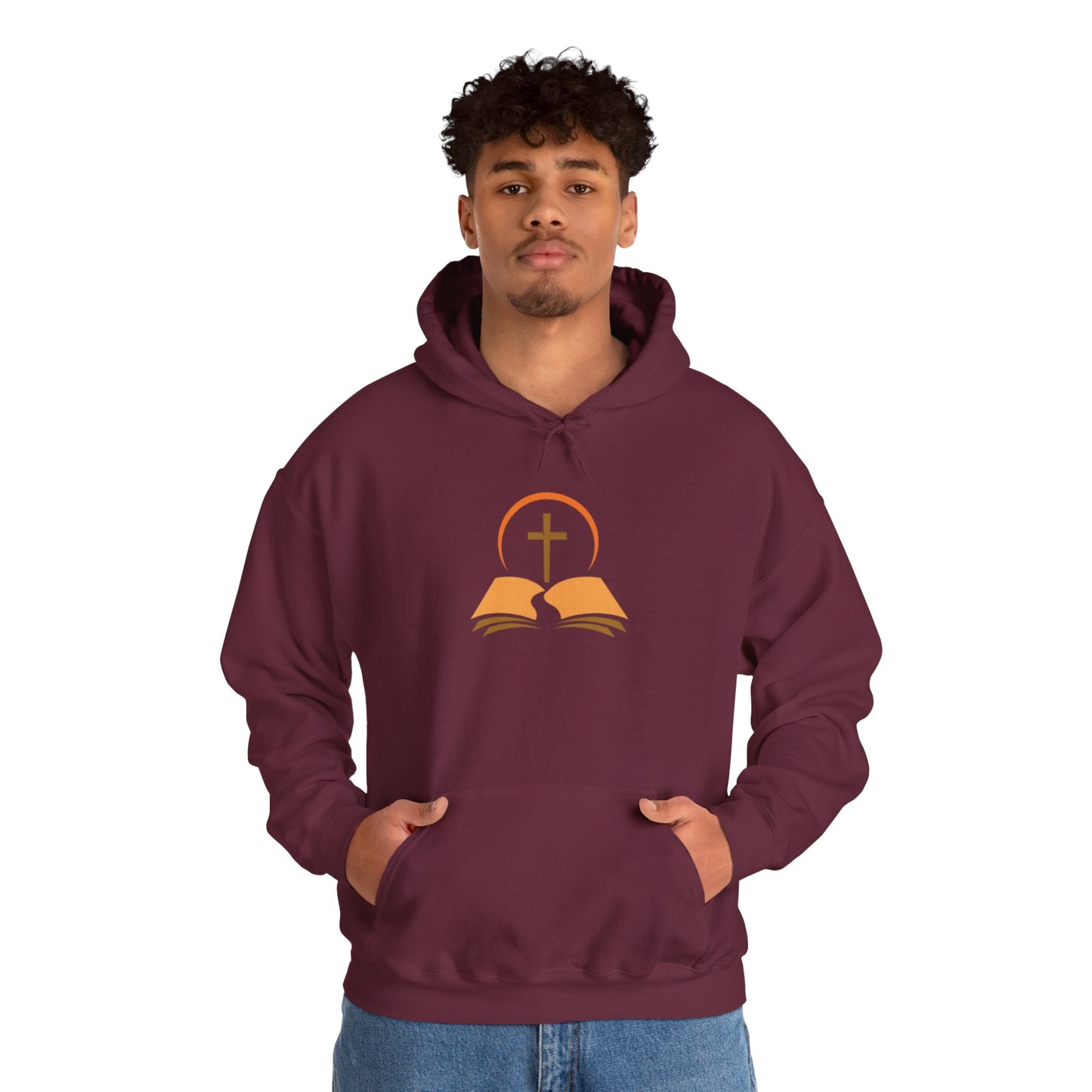 Faith-Inspired Bible Cross Sweatshirt