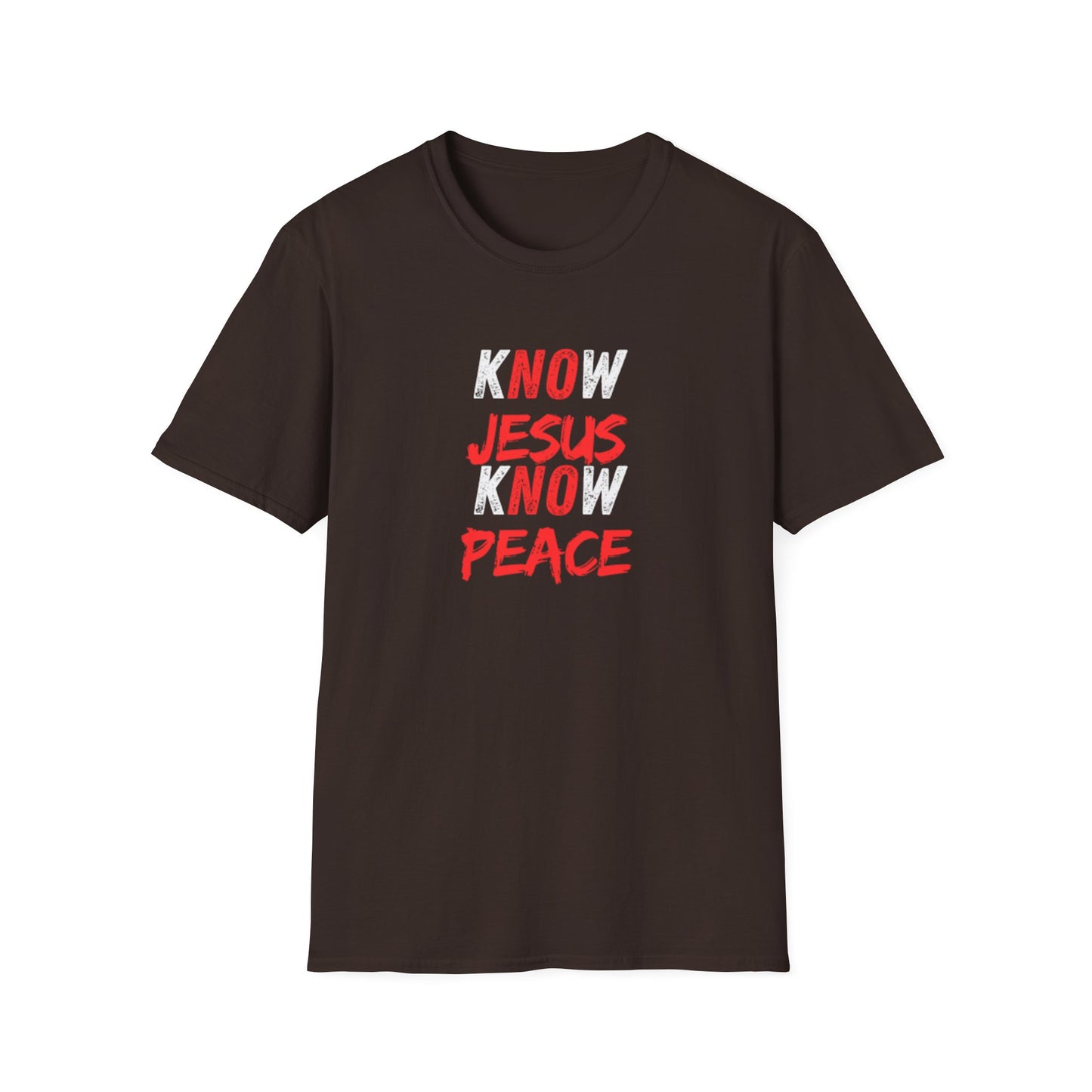 Know Jesus Know Peace Faith T-Shirt