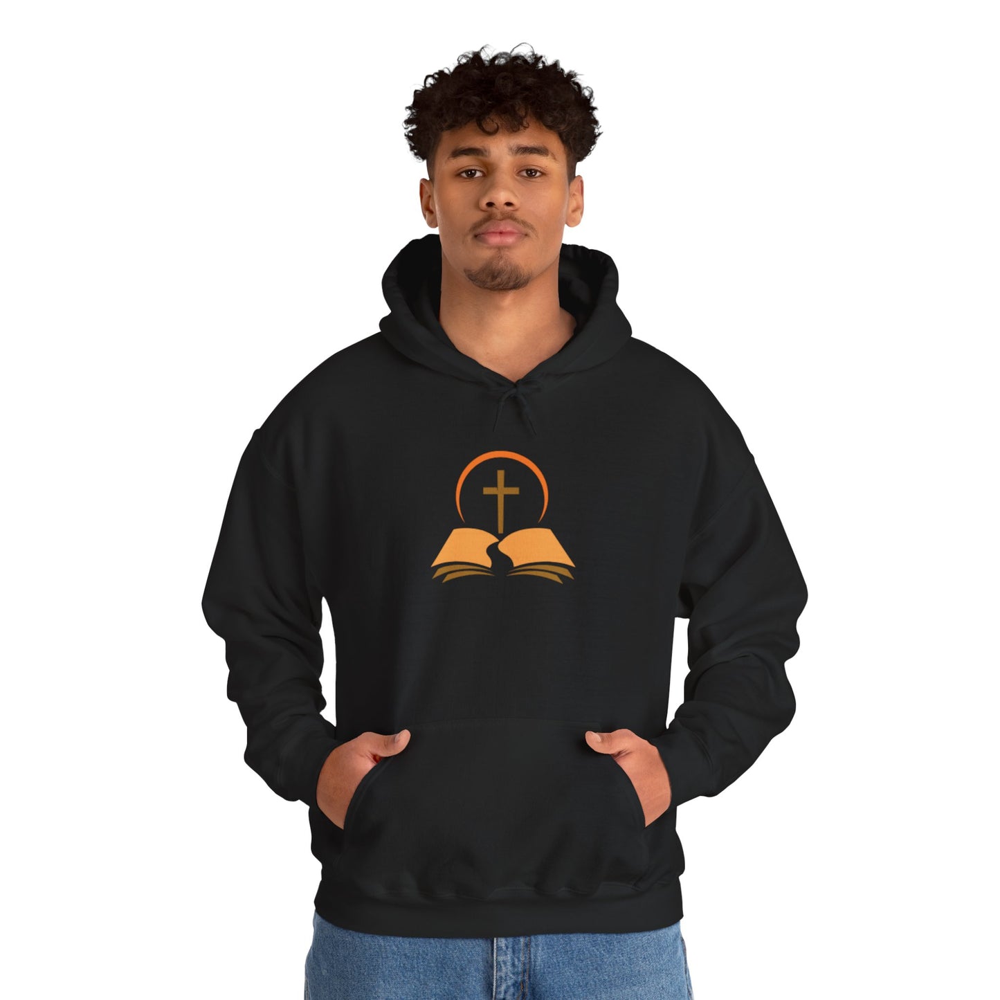Faith-Inspired Bible Cross Sweatshirt