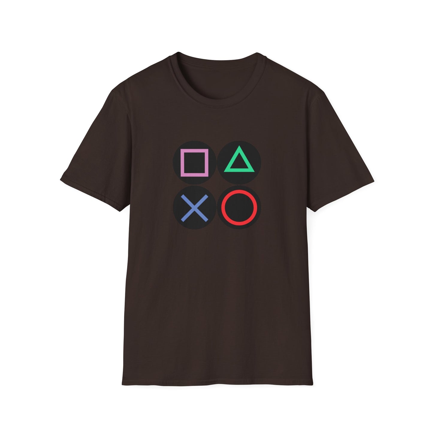 Play Station Buttons Gaming T-Shirt