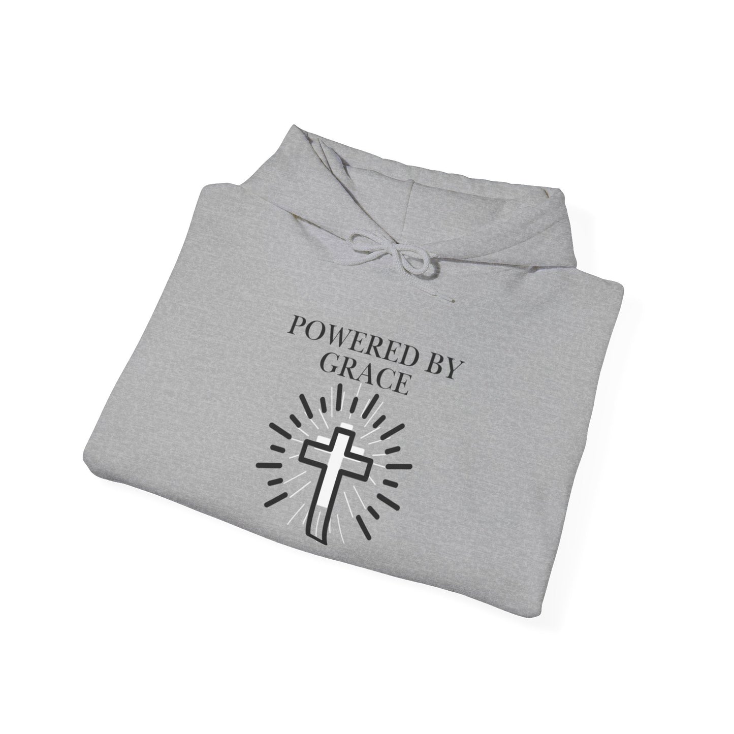 Powered by Grace - Faith Cross Sweatshirt