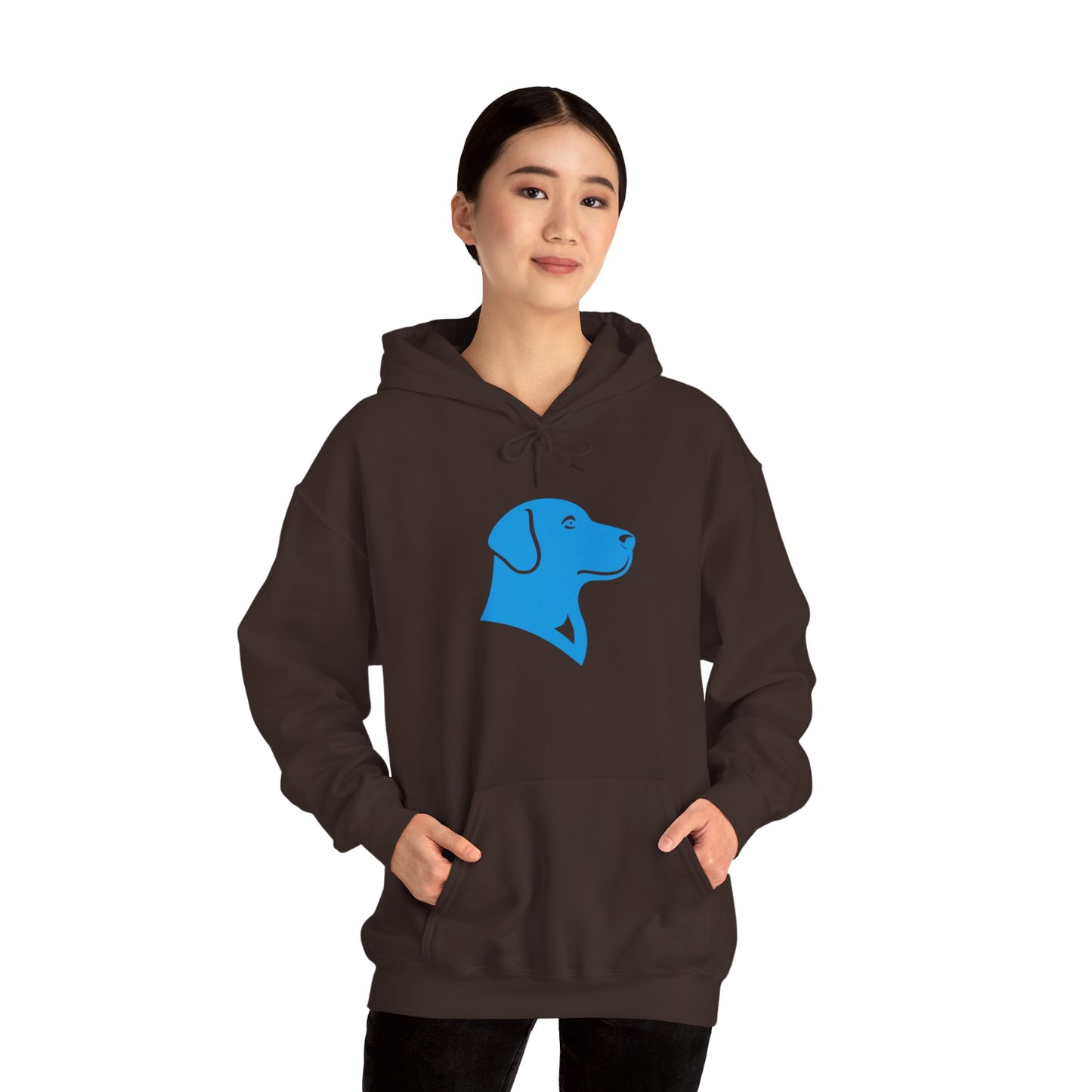 BlueMark Logo Hoodie Sweatshirt (Blue Logo)