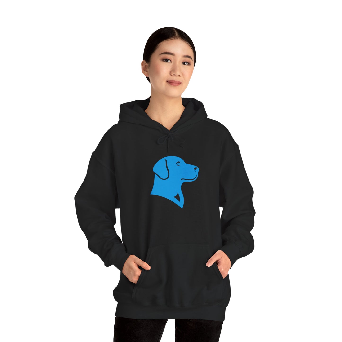 BlueMark Logo Hoodie Sweatshirt (Blue Logo)