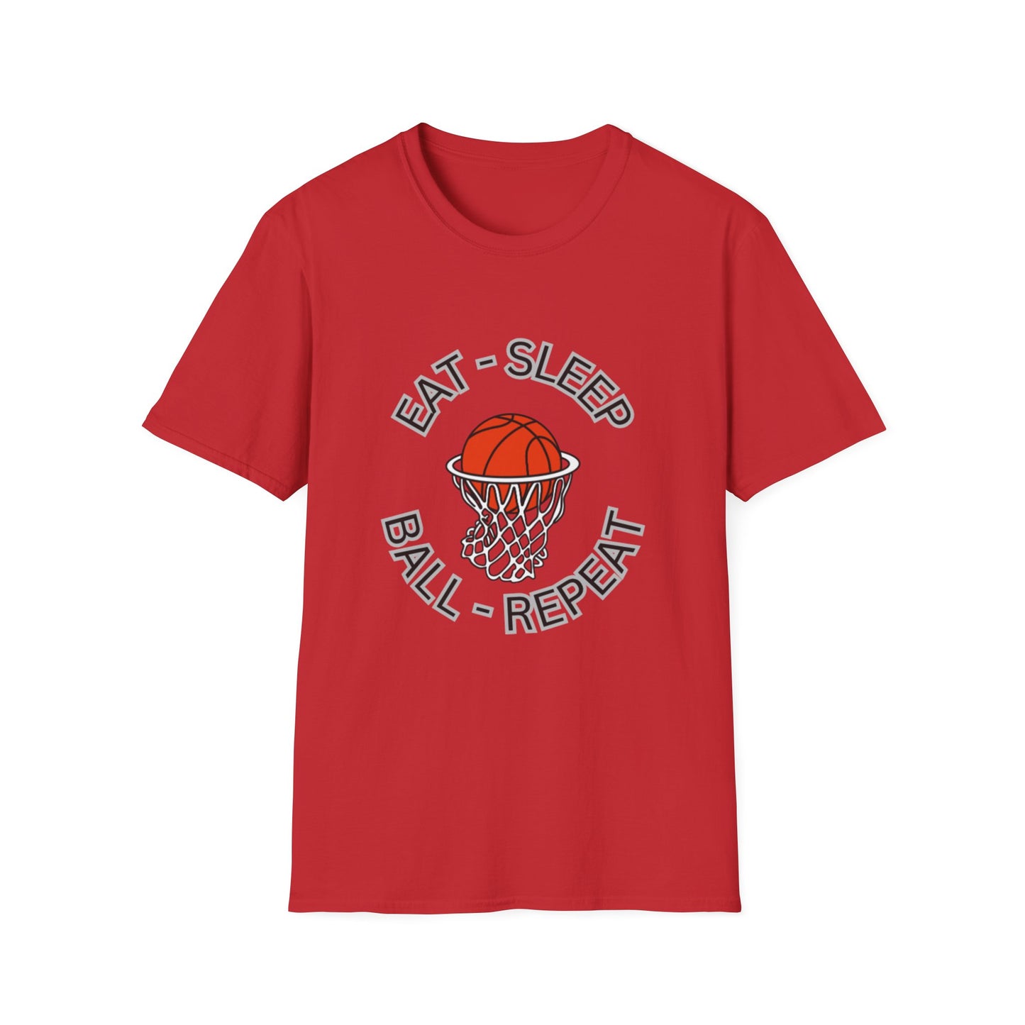 Basketball Eat Sleep Ball Repeat T-Shirt