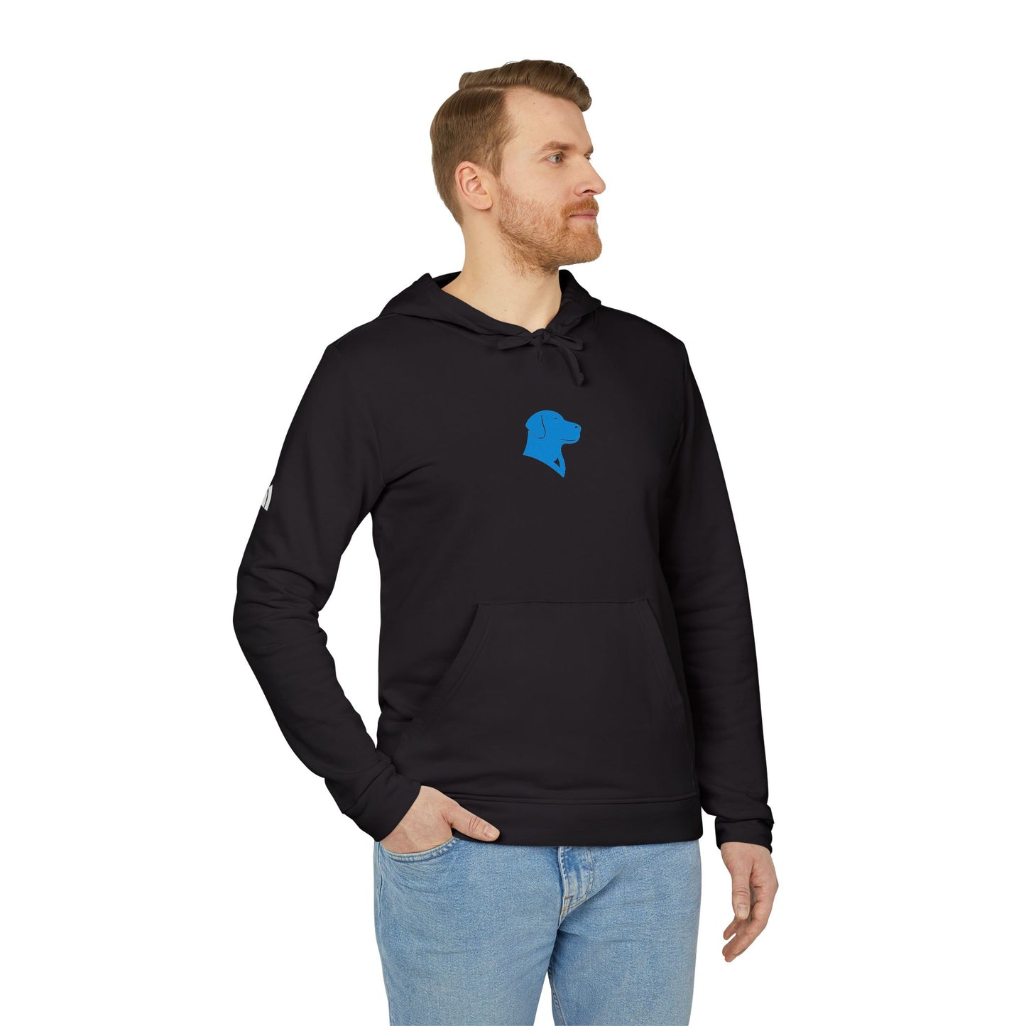 BlueMark Adidas Fleece Sweatshirt (Blue Logo)