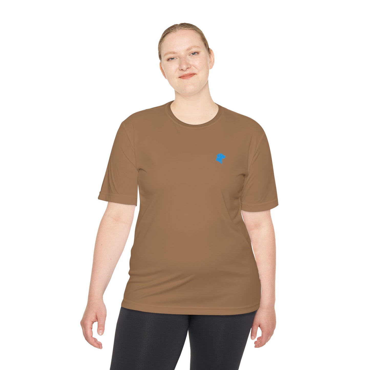 BlueMark Athletic Moisture Wicking T-Shirt (Blue Logo)