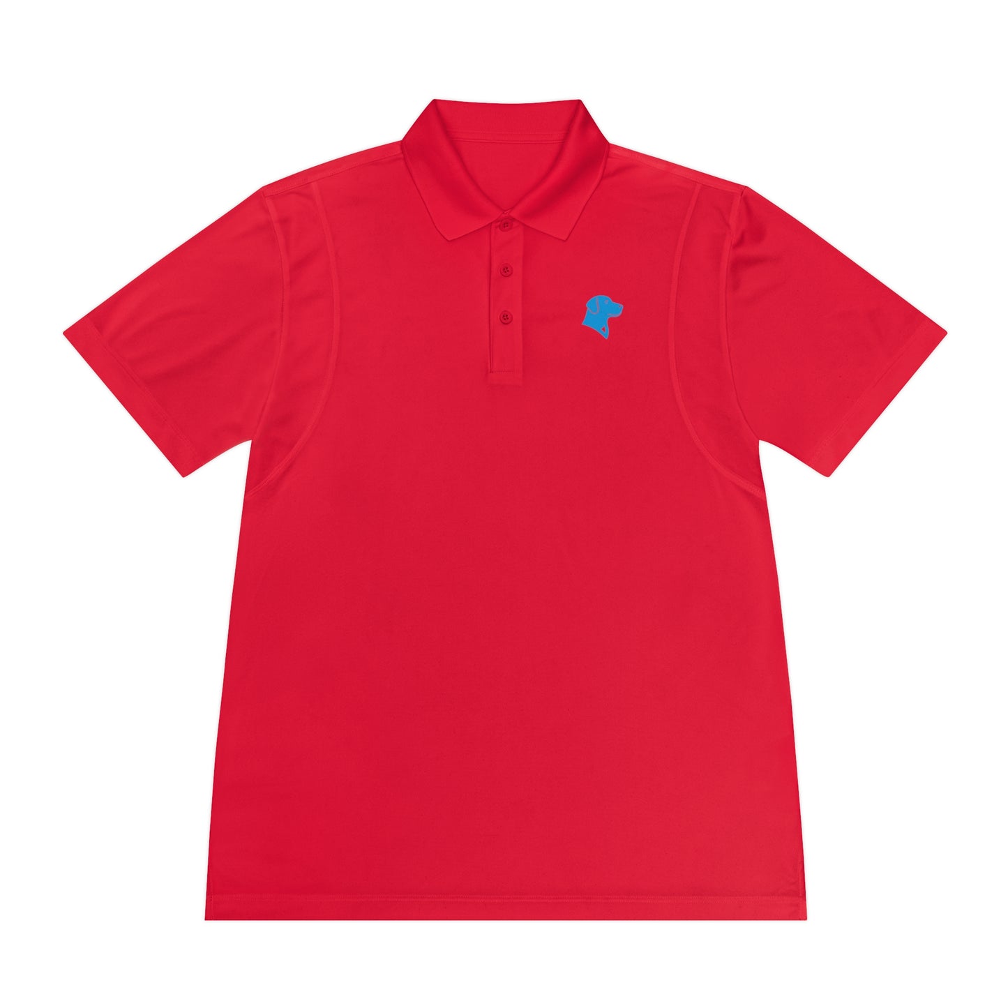 BlueMark Mens Sport Polo Shirt (Blue Logo)