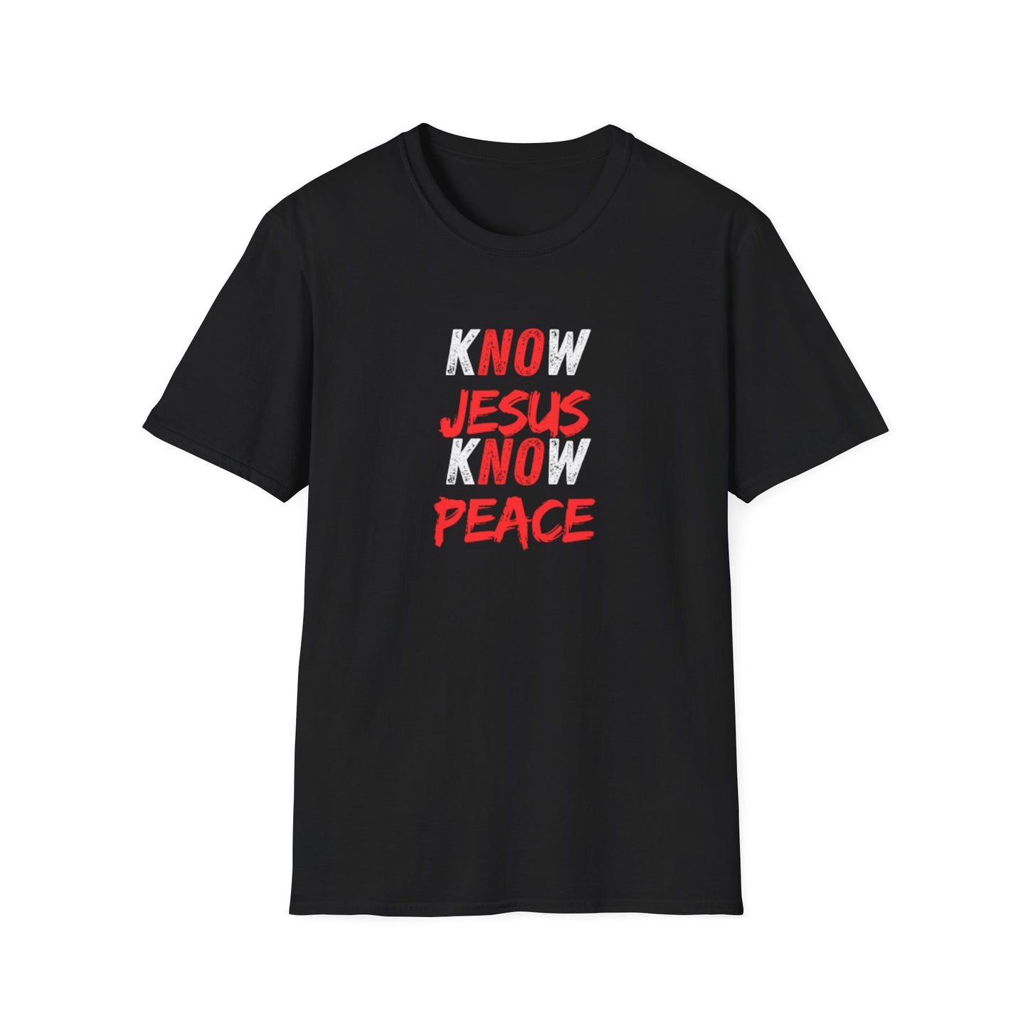Know Jesus Know Peace Faith T-Shirt