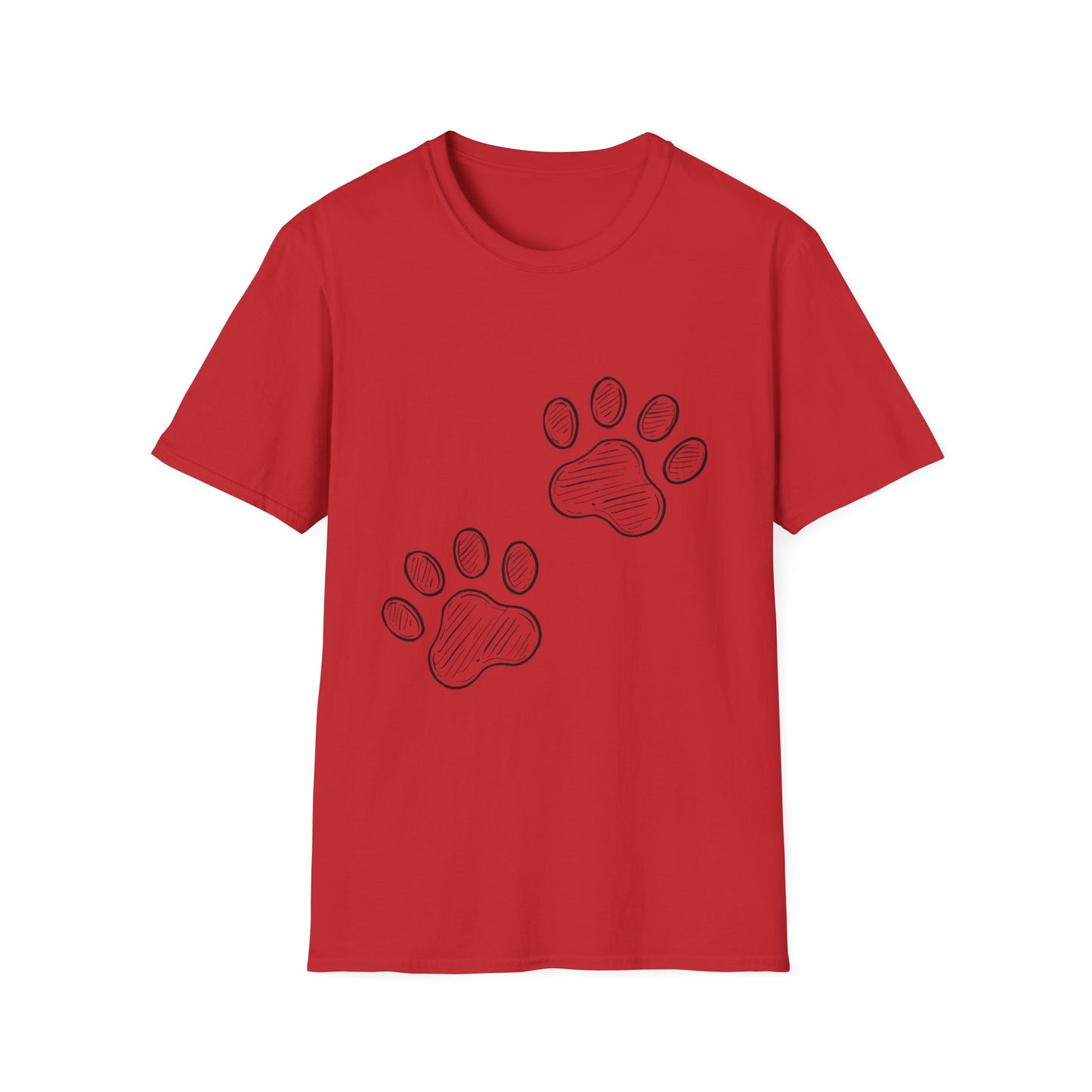 Paw Print Dog Lover T-Shirt