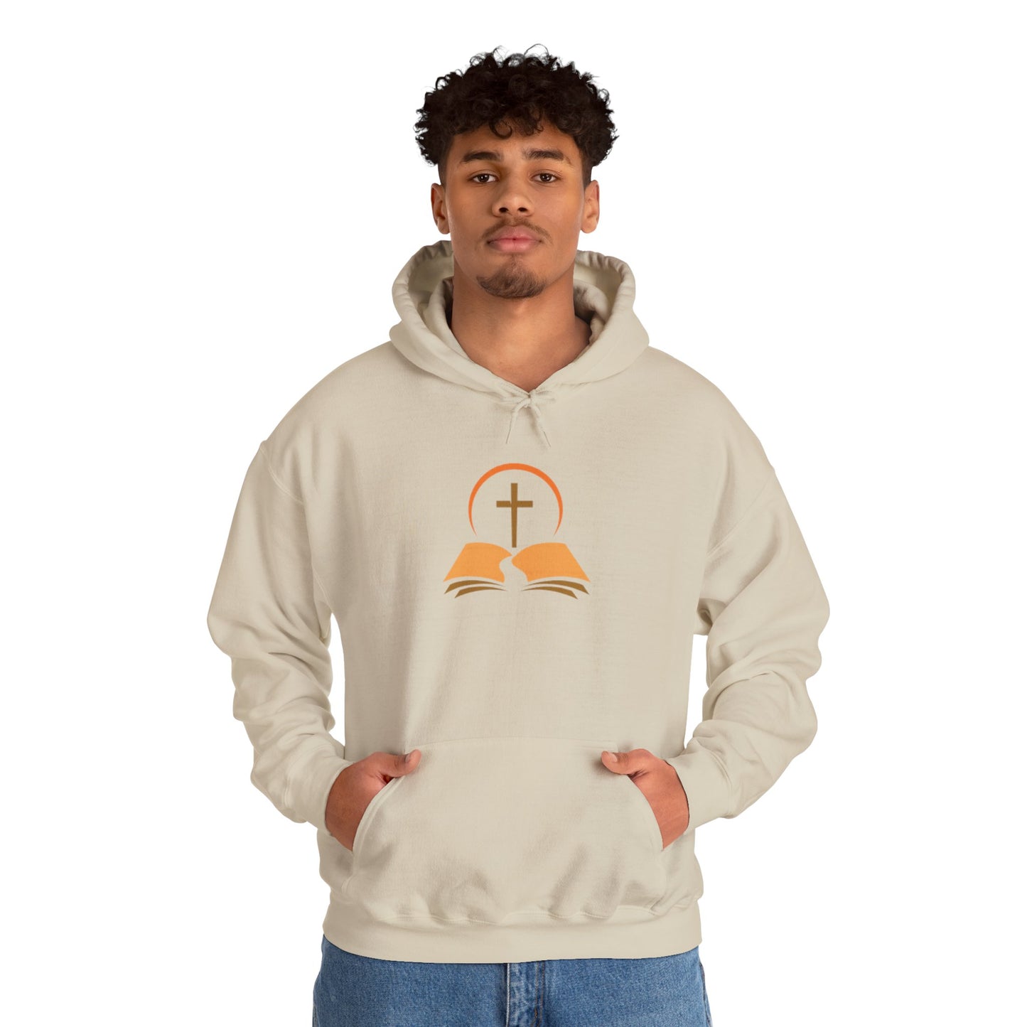 Faith-Inspired Bible Cross Sweatshirt