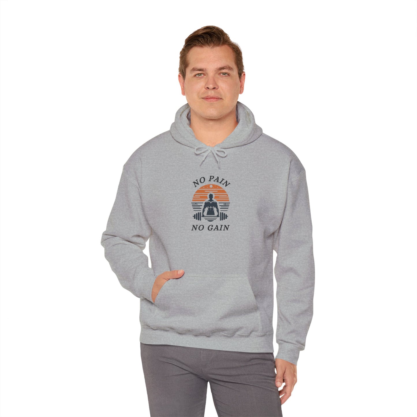 No Pain No Gain Motivational Sweatshirt