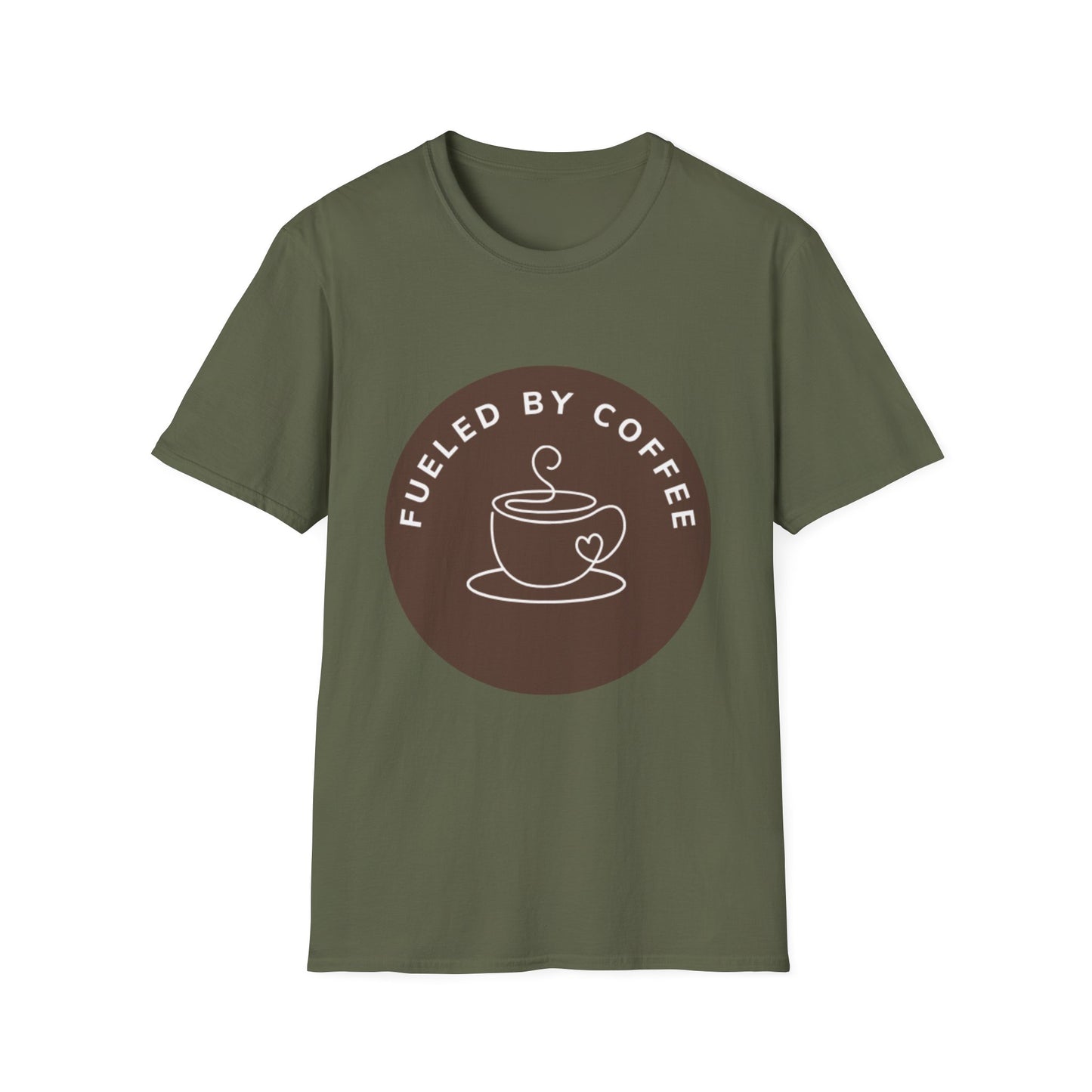 Fueled by Coffee - Coffee Lover T-Shirt