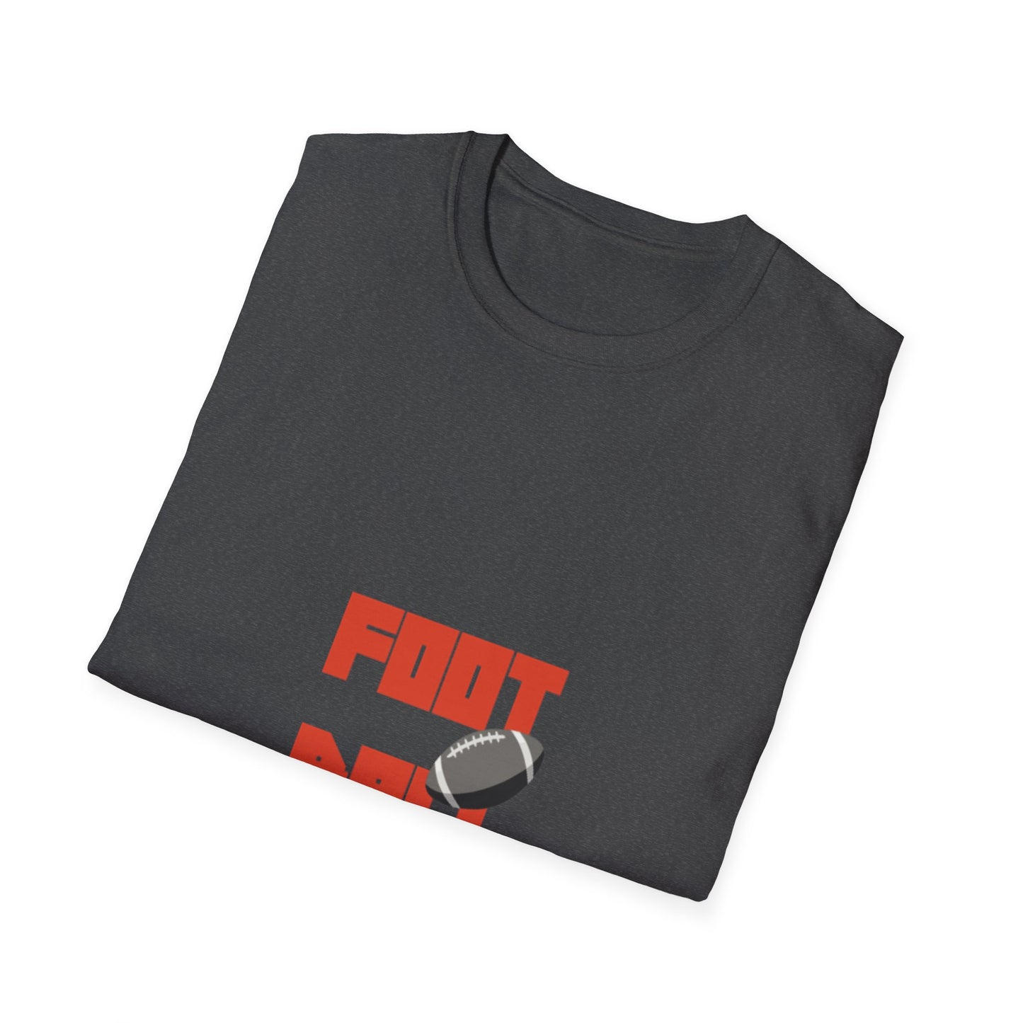 Football Bold Block Lettering T-Shirt