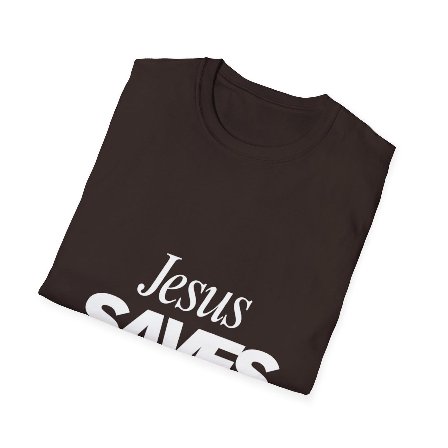 Jesus Saves - Bold Christian T-Shirt