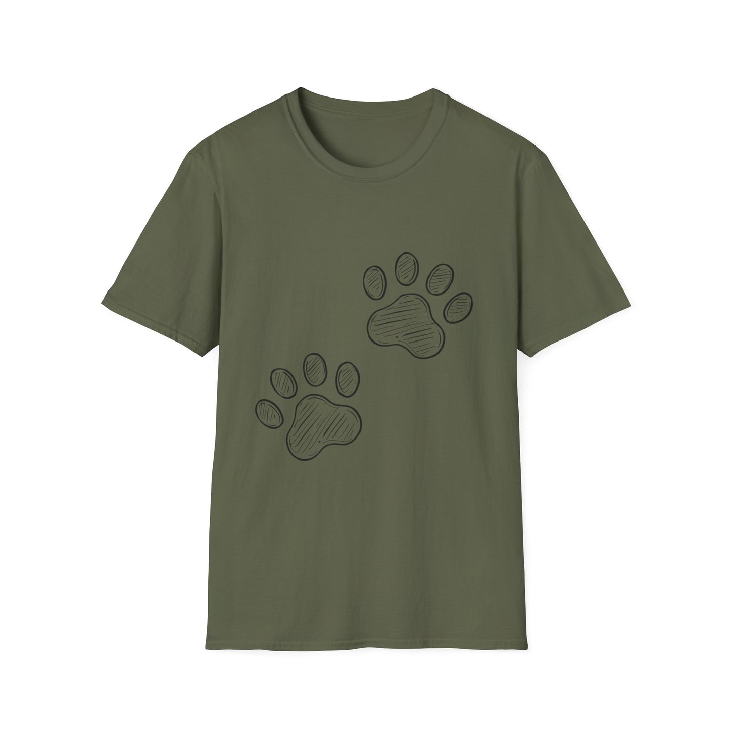 Paw Print Dog Lover T-Shirt