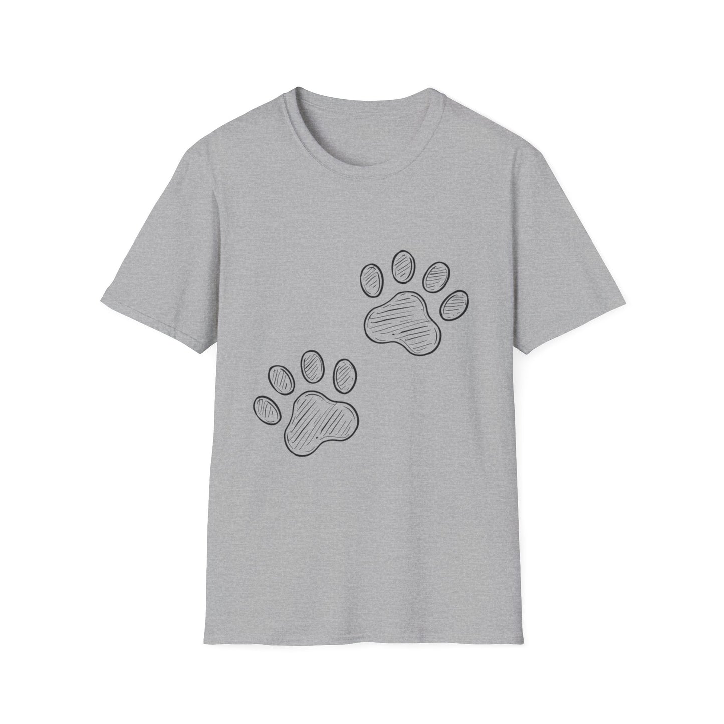 Paw Print Dog Lover T-Shirt