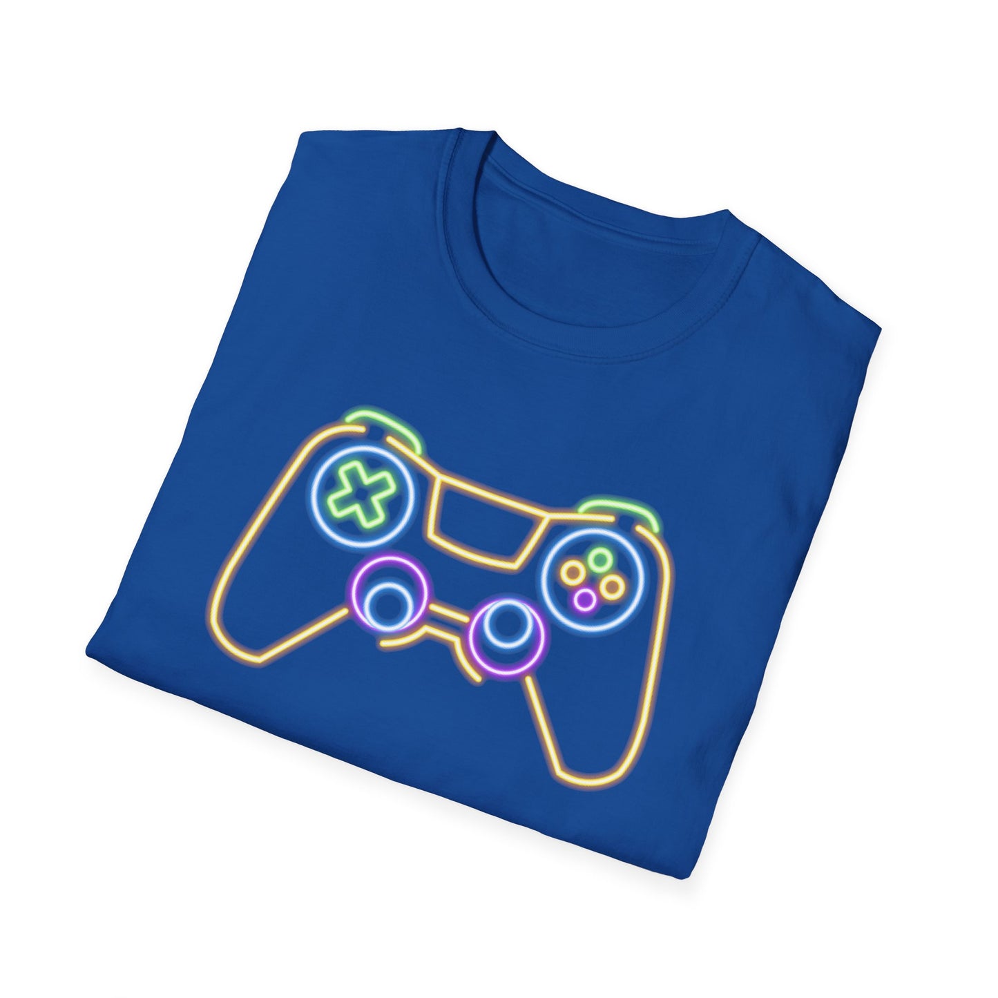 Neon Gaming Controller T-Shirt