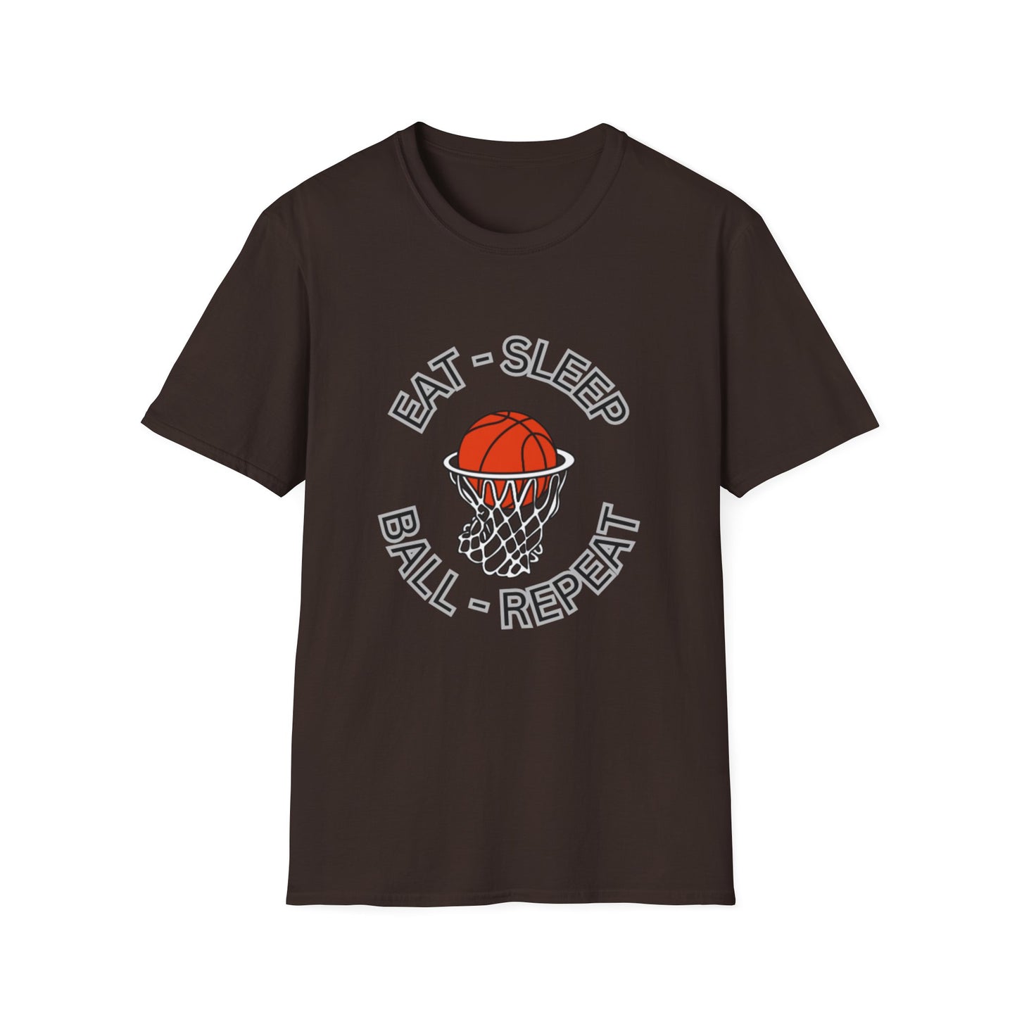 Basketball Eat Sleep Ball Repeat T-Shirt
