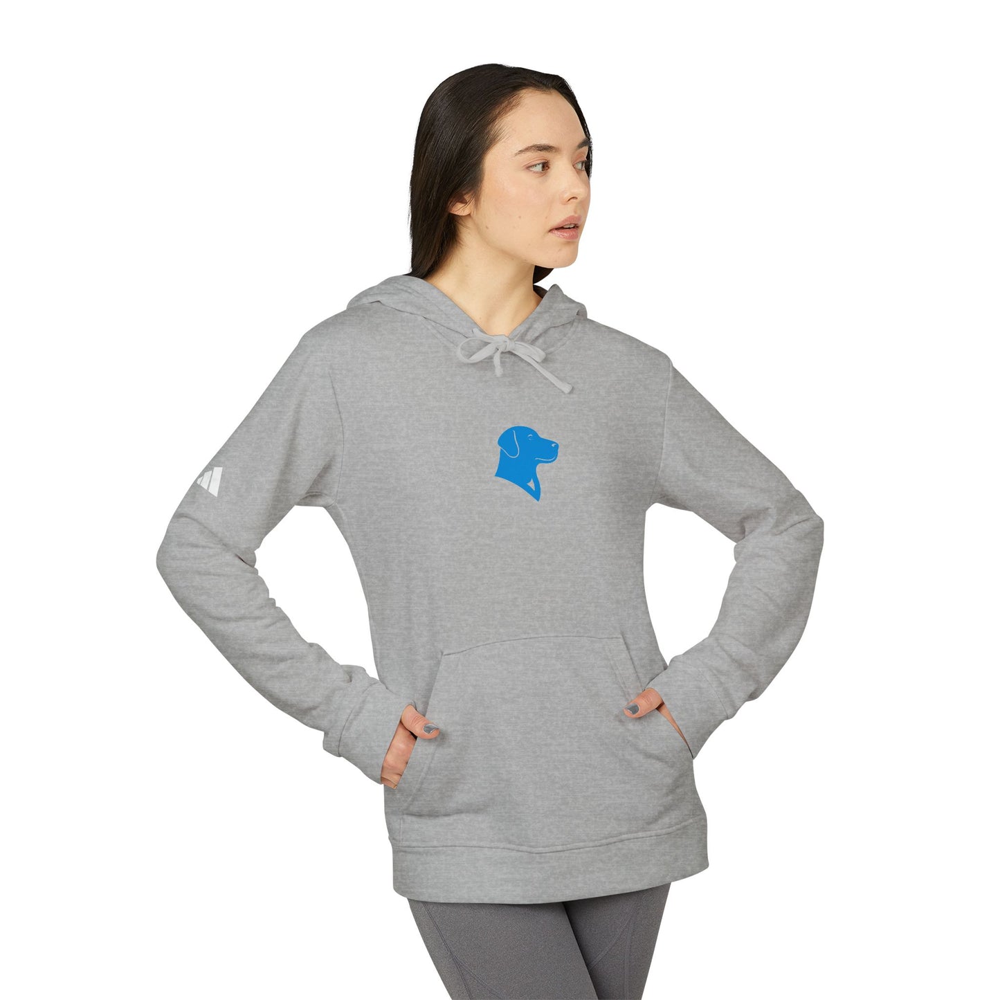 BlueMark Adidas Fleece Sweatshirt (Blue Logo)