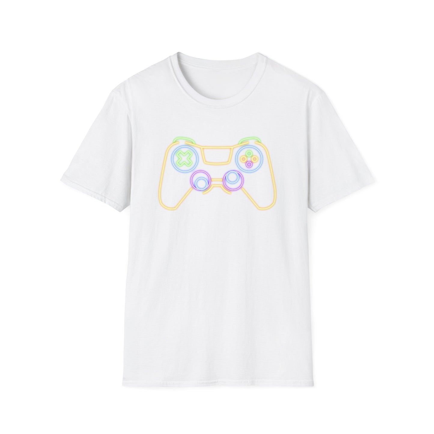 Neon Gaming Controller T-Shirt