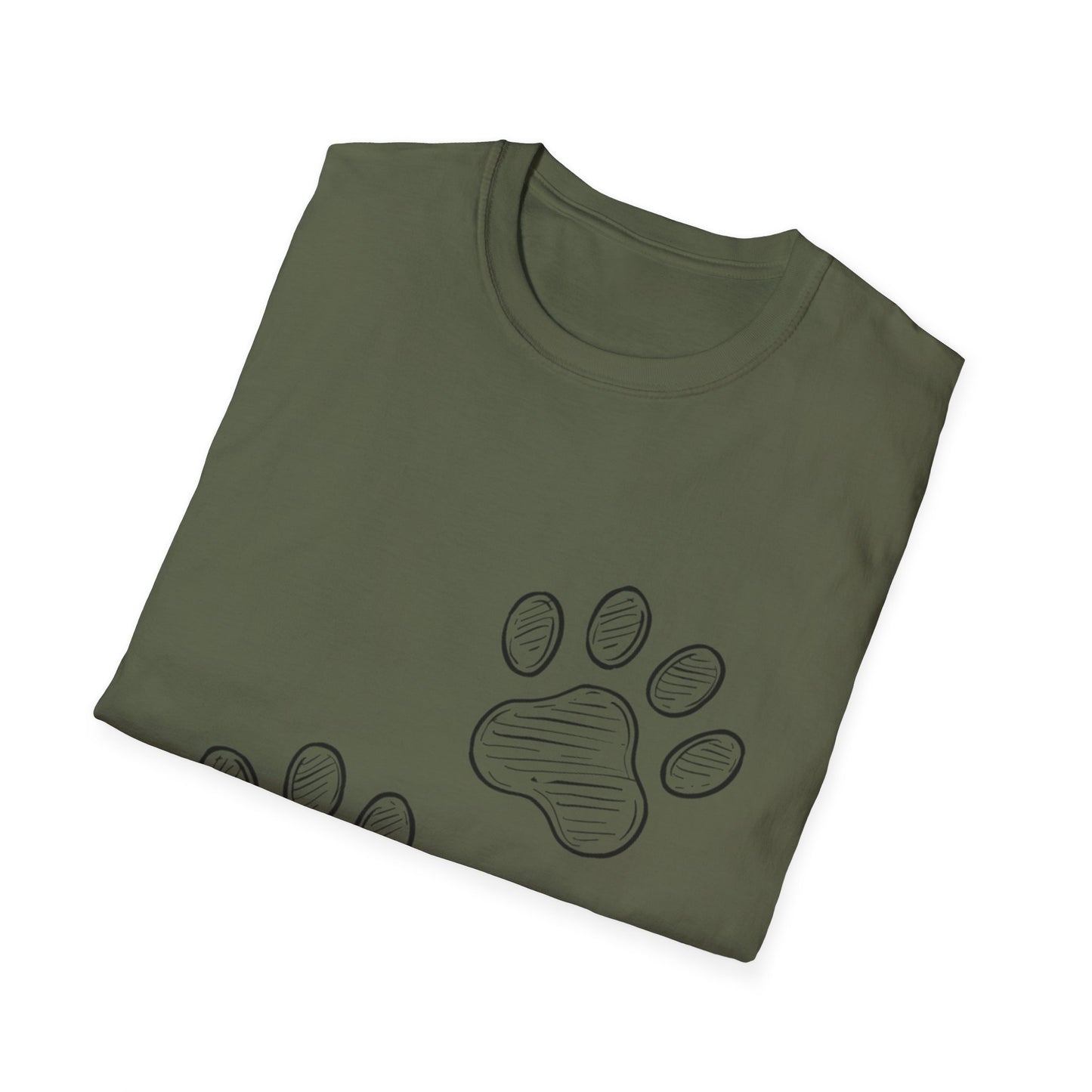 Paw Print Dog Lover T-Shirt