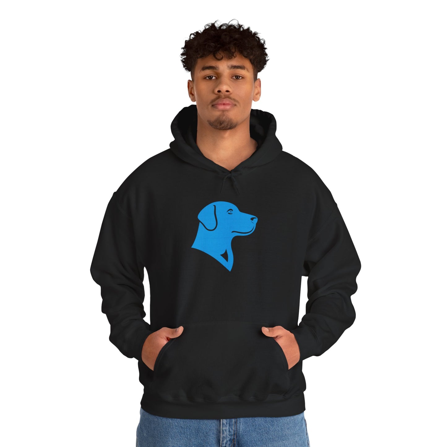 BlueMark Logo Hoodie Sweatshirt (Blue Logo)